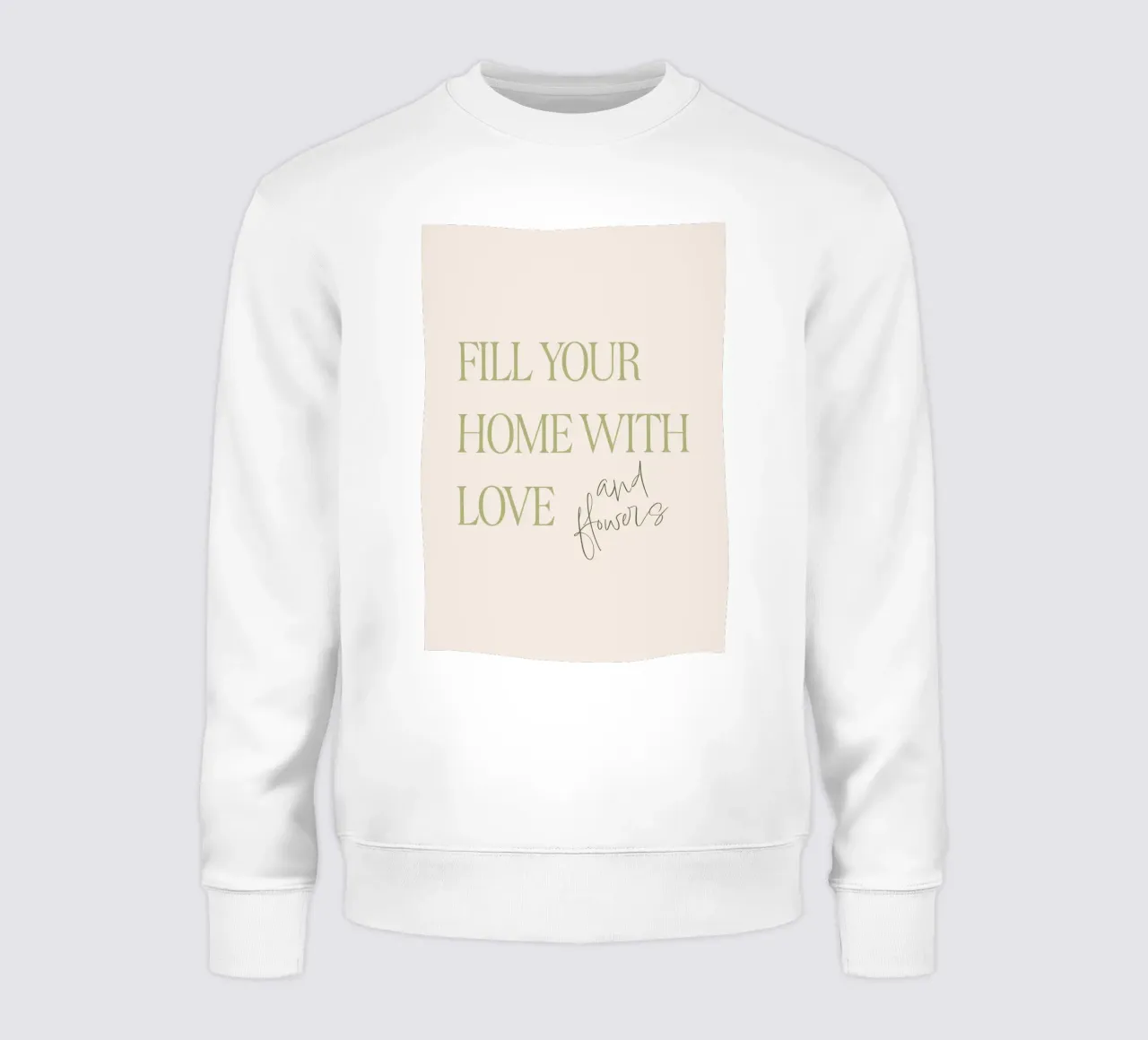 Amore e fiori felpa da Amanda Khan