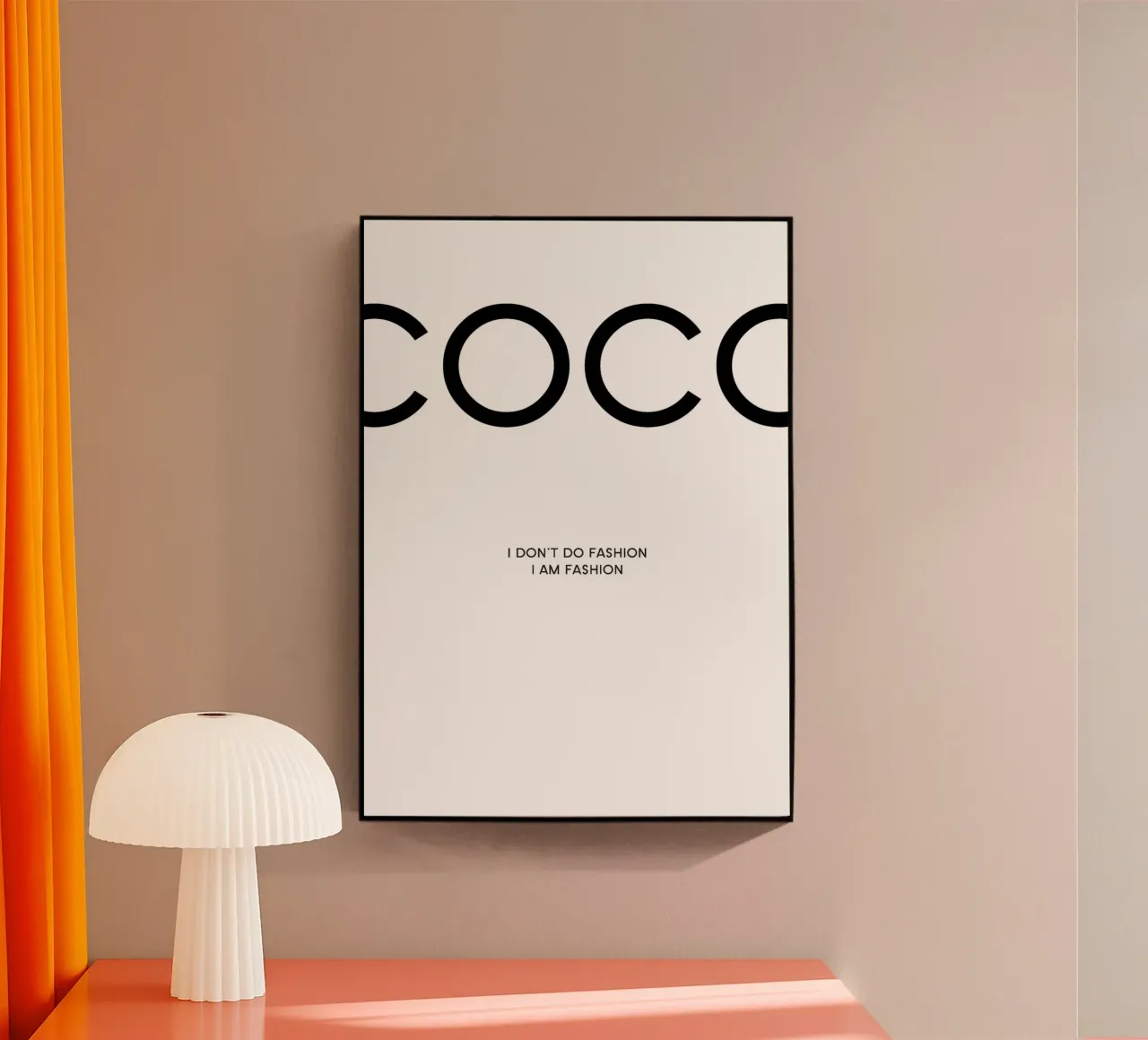 Coco plexiglass da John Sander