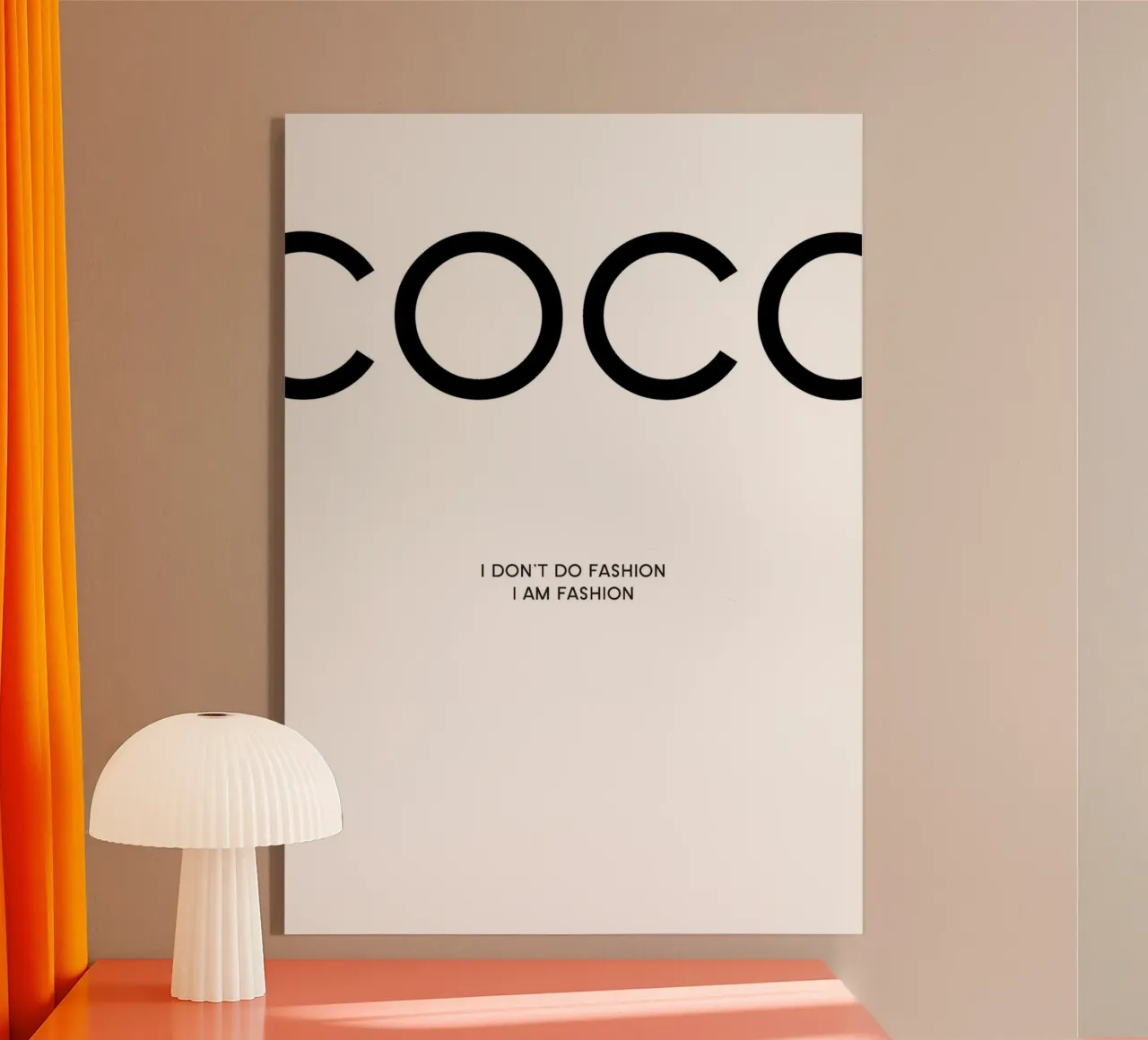 Coco plexiglass da John Sander