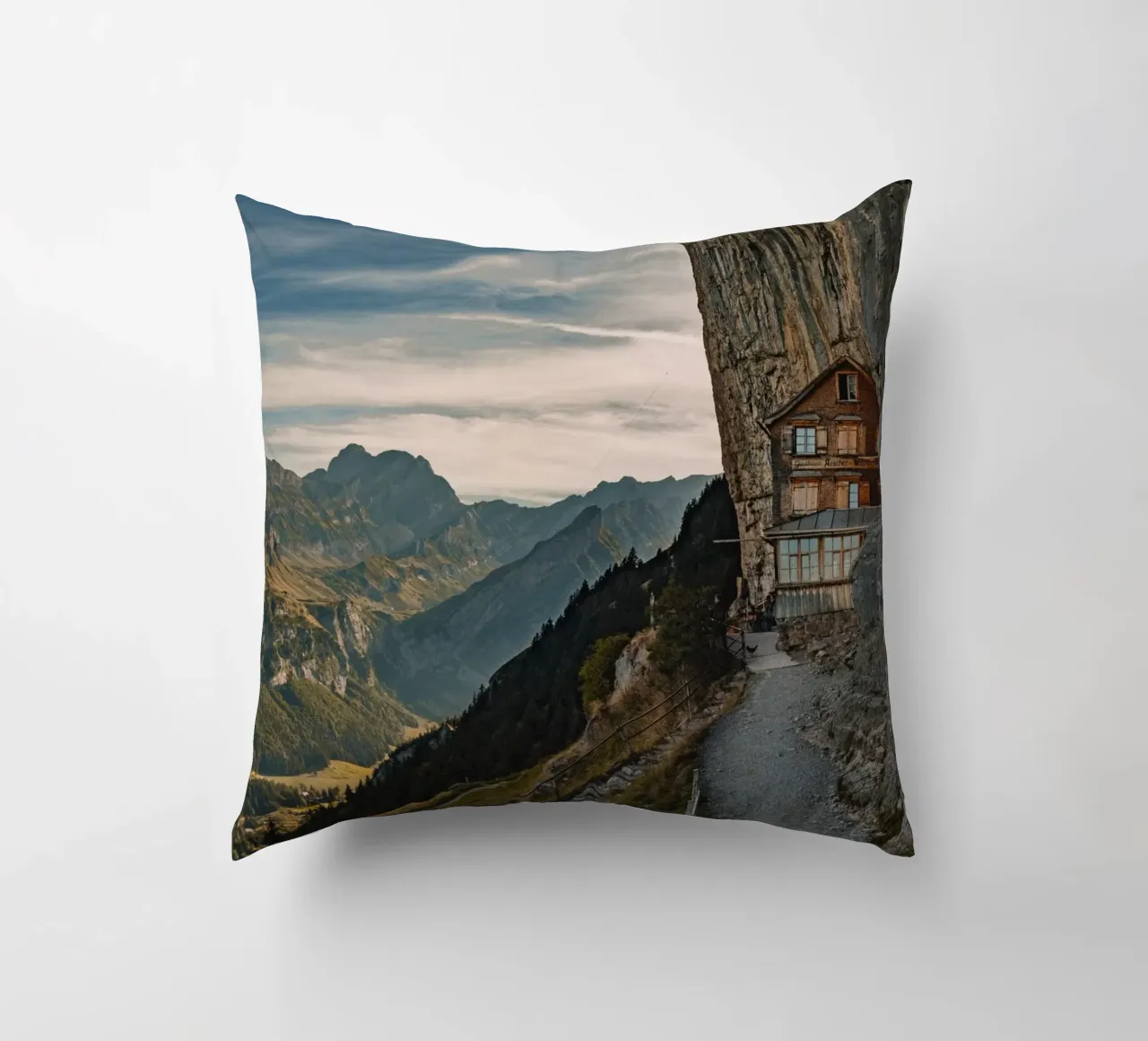 Alpstein in Svizzera cuscino da Marcel Bisig