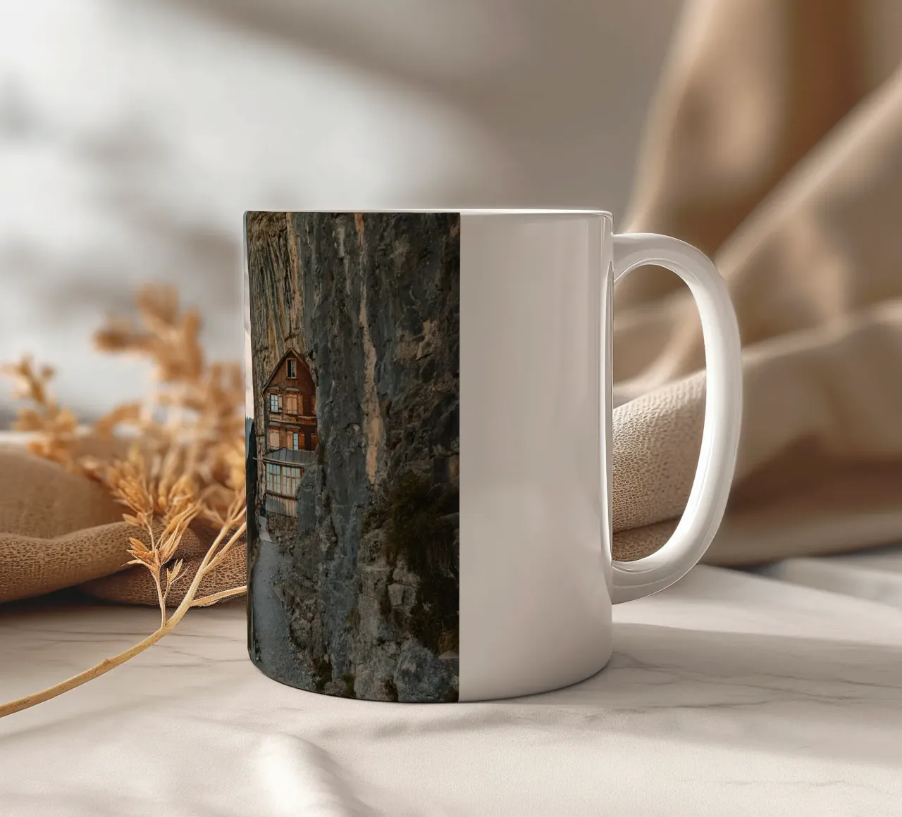 Alpstein in Svizzera tazza in ceramica da Marcel Bisig