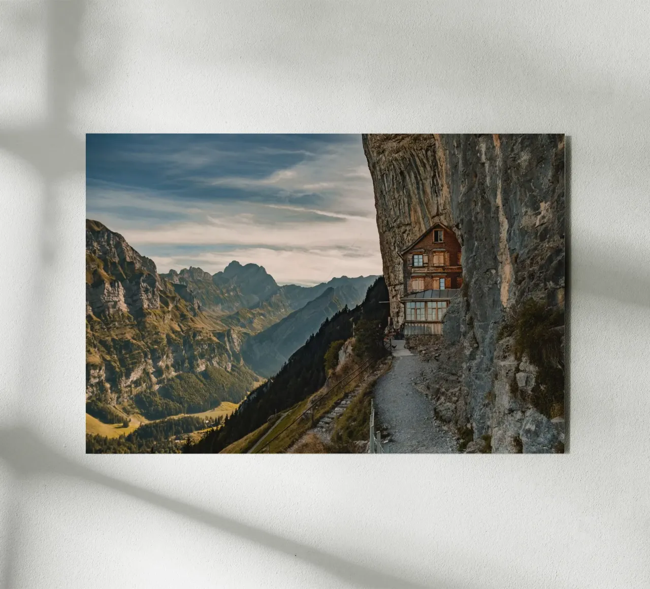Alpstein in Svizzera alluminio dibond da Marcel Bisig