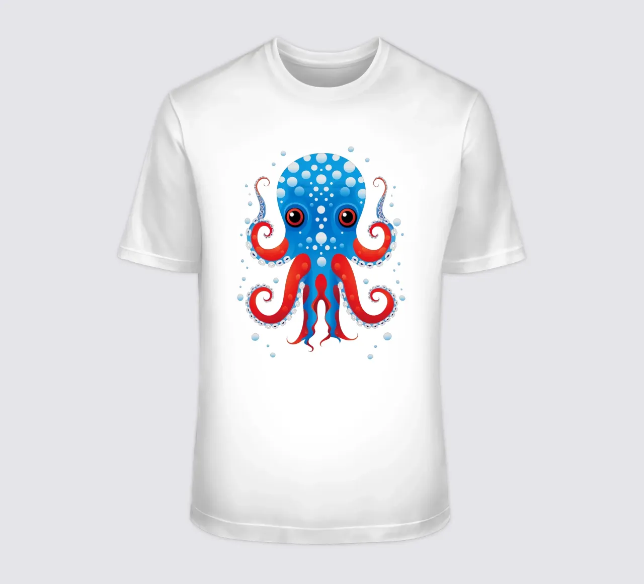 Octopus for children t-shirt by Autofocus