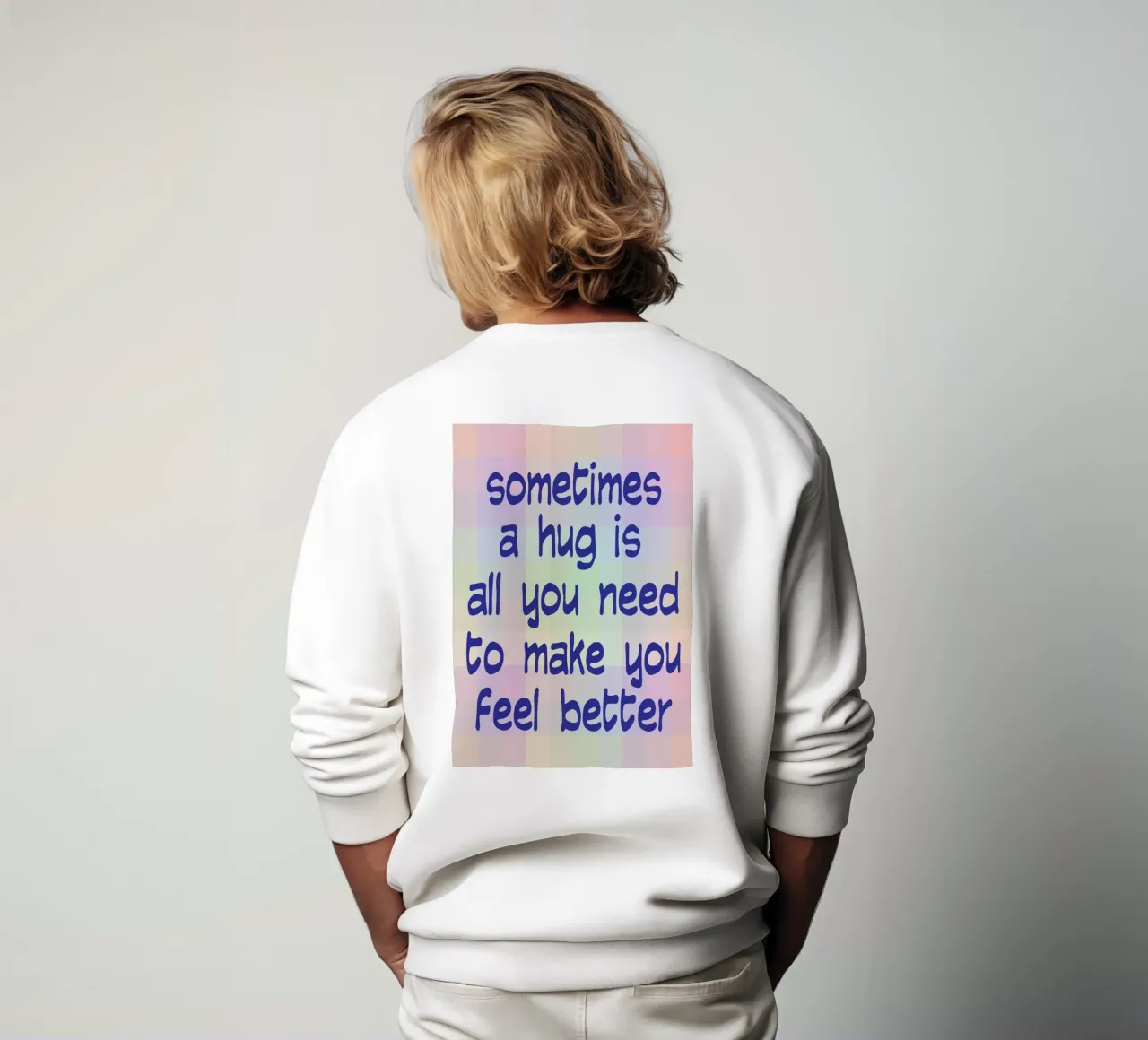 Un abbraccio è tutto ciò di cui hai bisogno felpa da keriveec