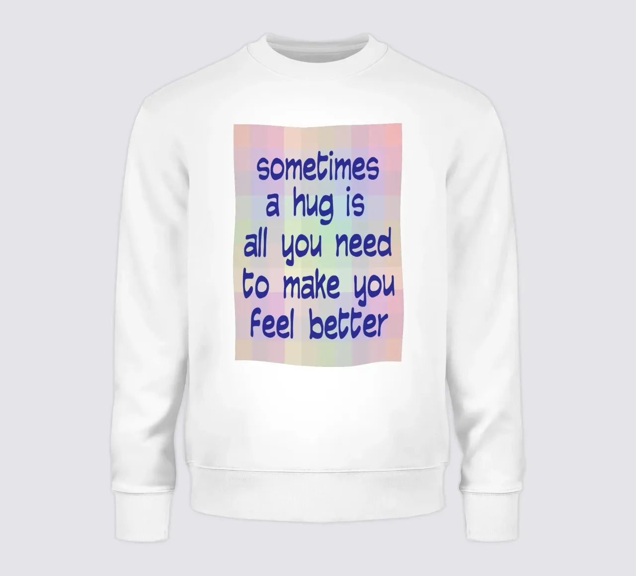 Un abbraccio è tutto ciò di cui hai bisogno felpa da keriveec