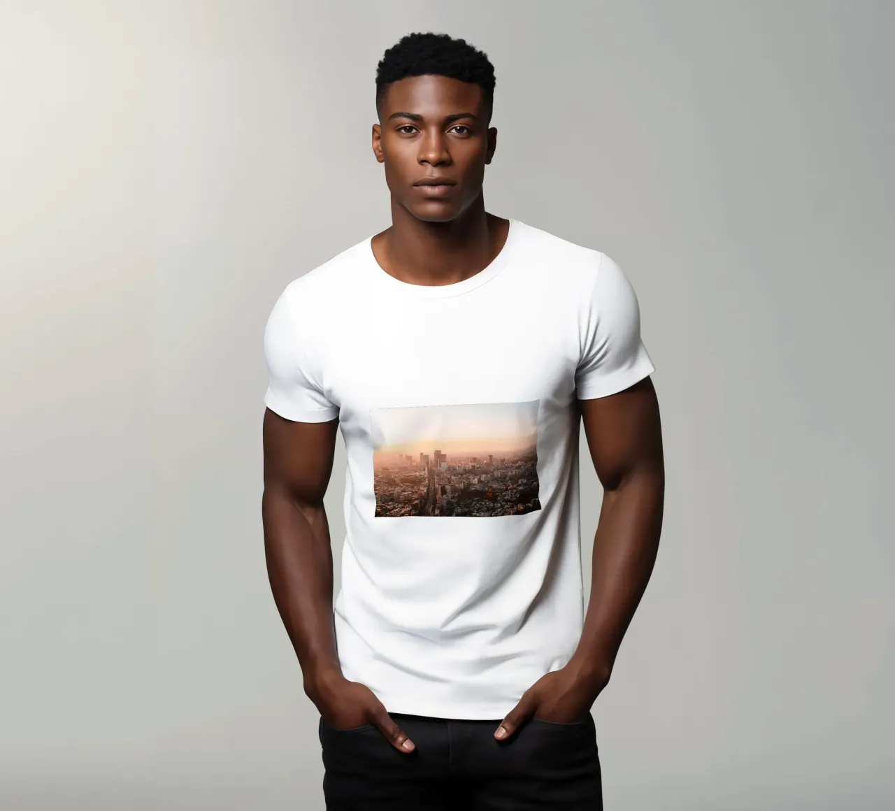 Tokyo Sunset, Japan t-shirt by Marcel Bisig