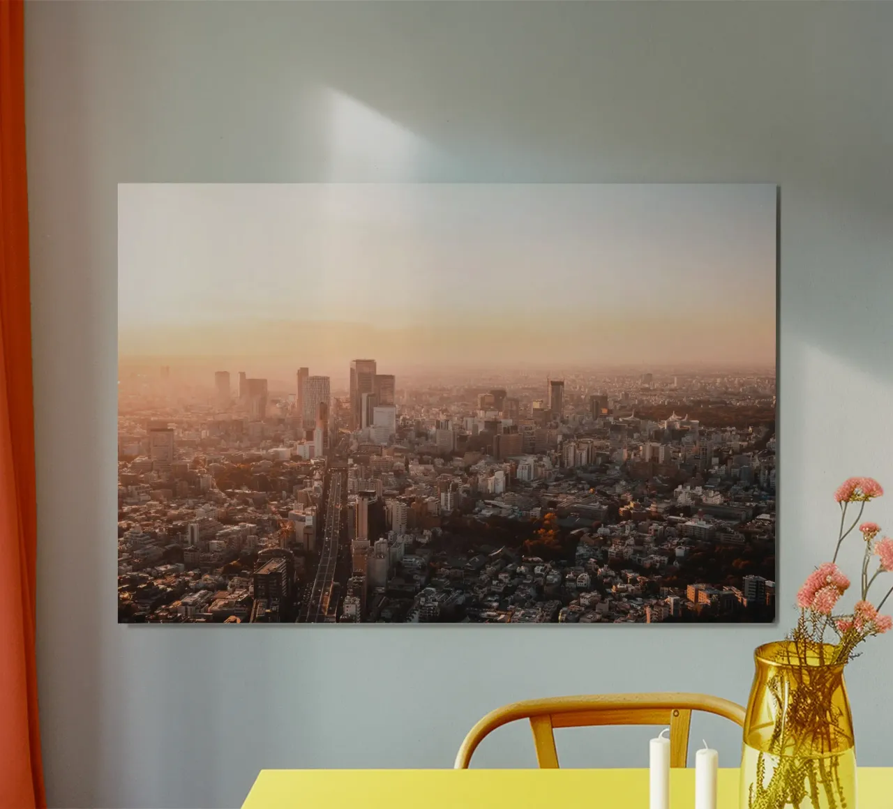 Tokyo Sunset, Japan hahnemühle by Marcel Bisig