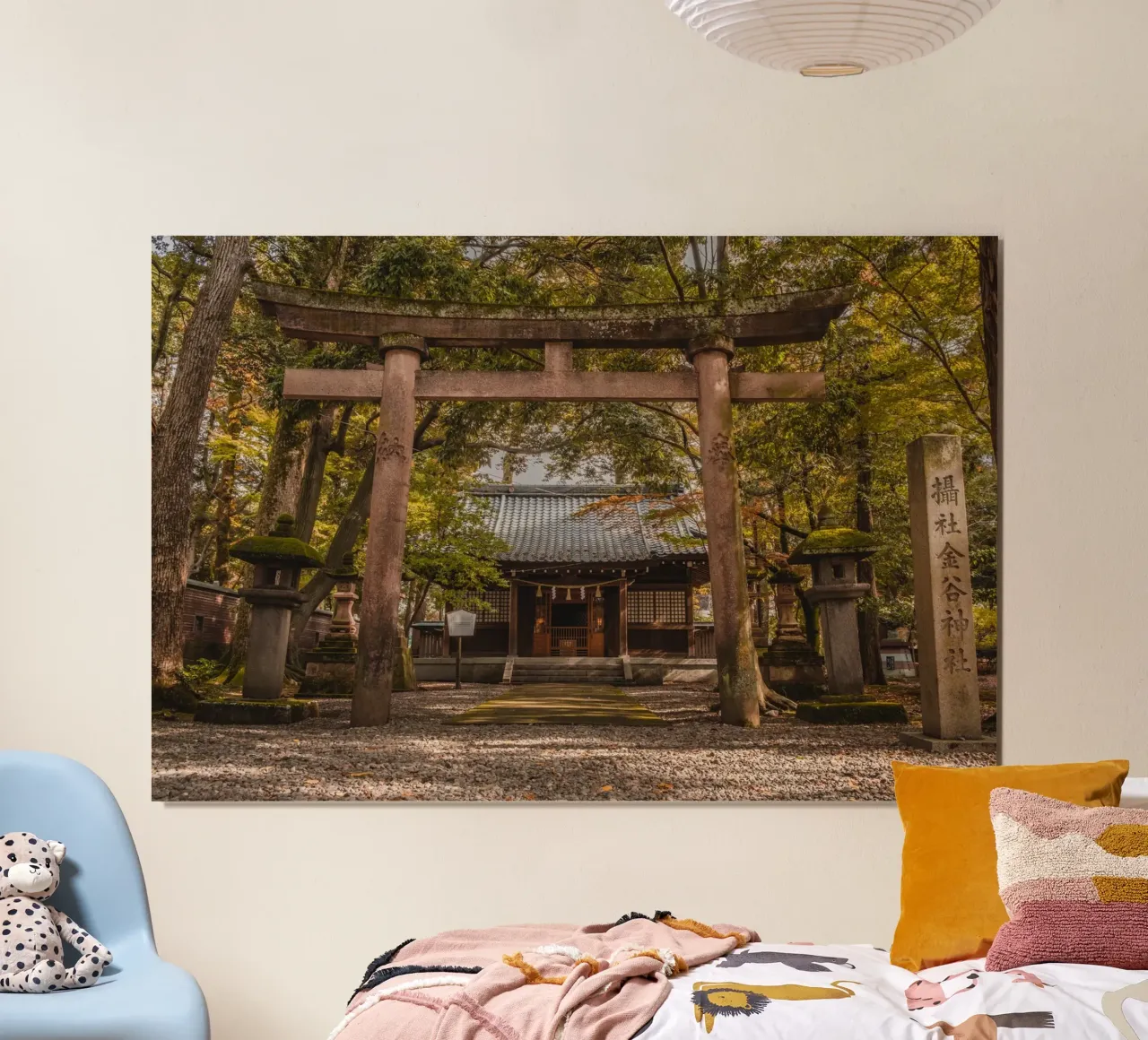 Santuario di Kanazawa, Giappone poster da Marcel Bisig