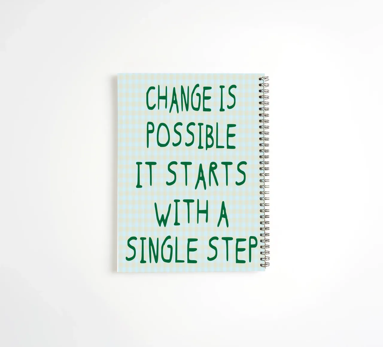 chane is possible it start with a single step spiral notebook by akarkalpa