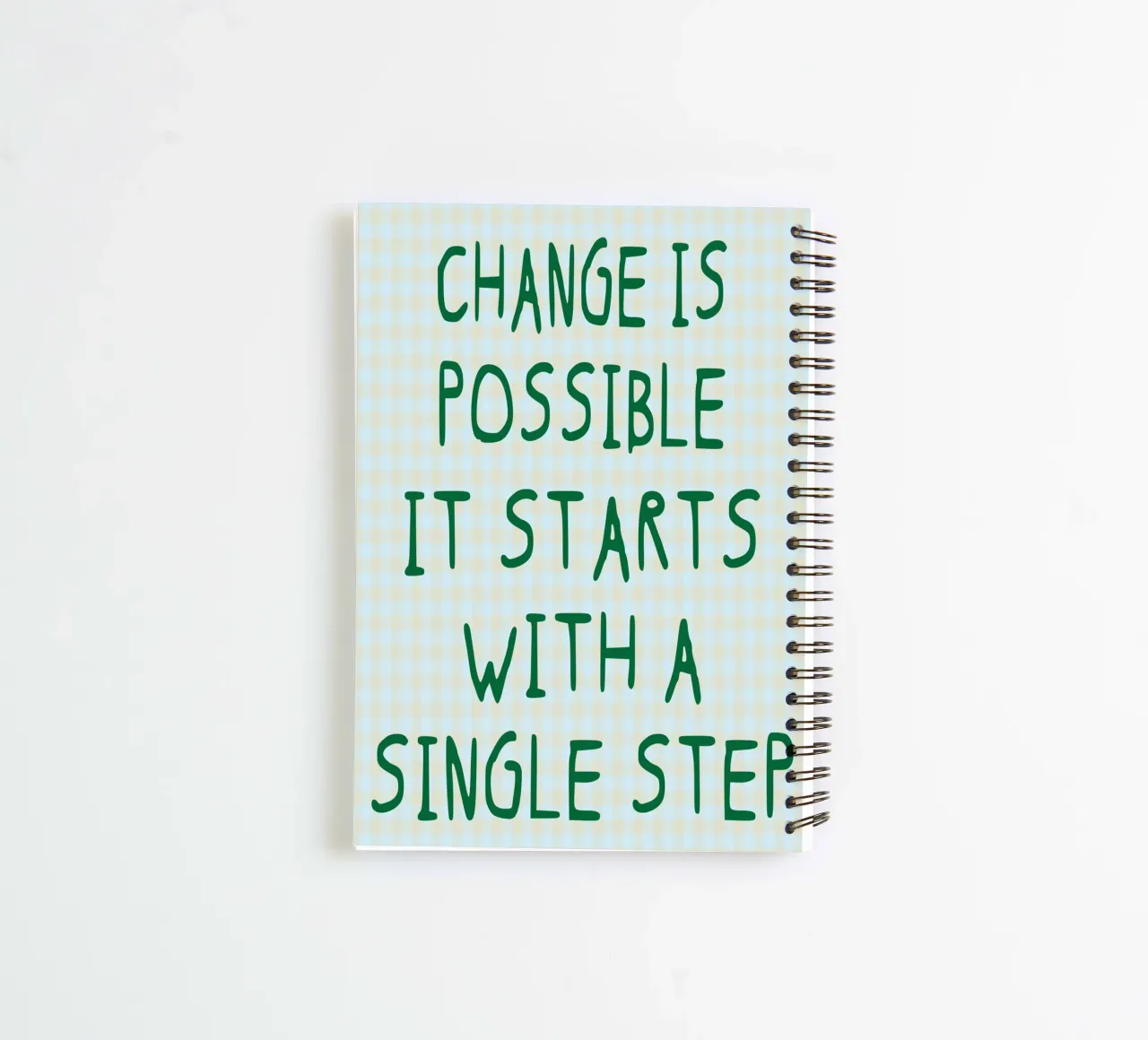 chane is possible it start with a single step spiral notebook by akarkalpa