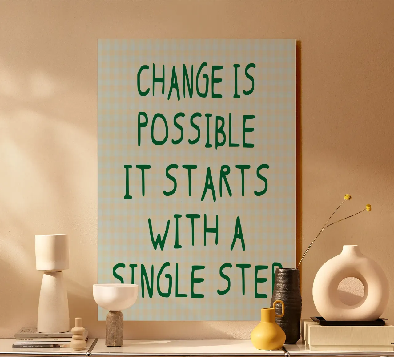 chane is possible it start with a single step alu-dibond by akarkalpa