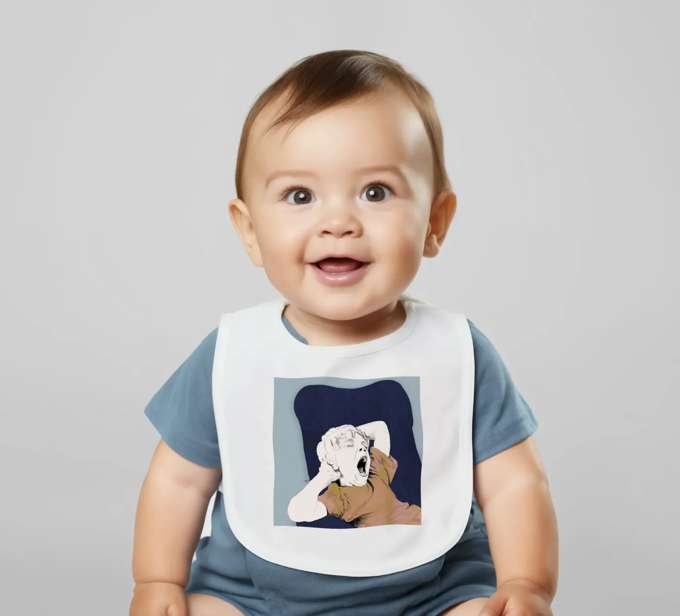 Baille Babylätzchen von La Belette Rose