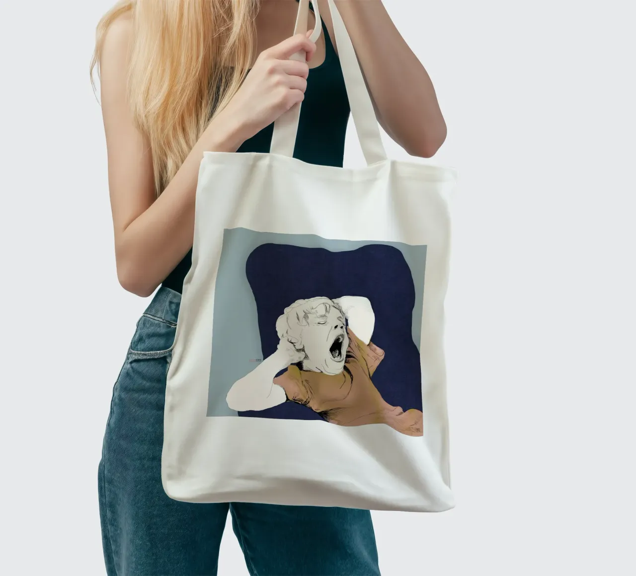 Baille tote bag de La Belette Rose