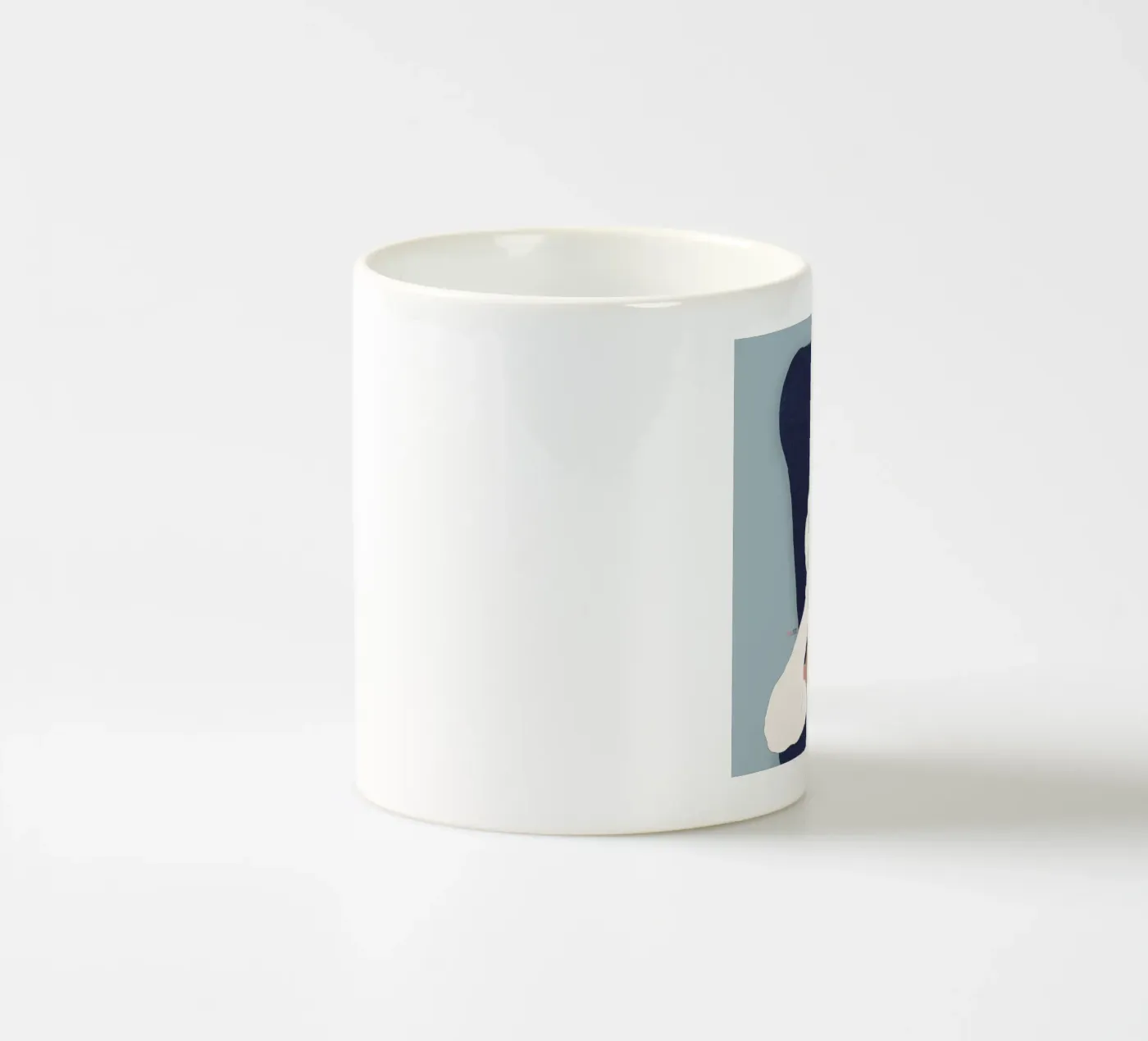 Baille ceramic mug by La Belette Rose