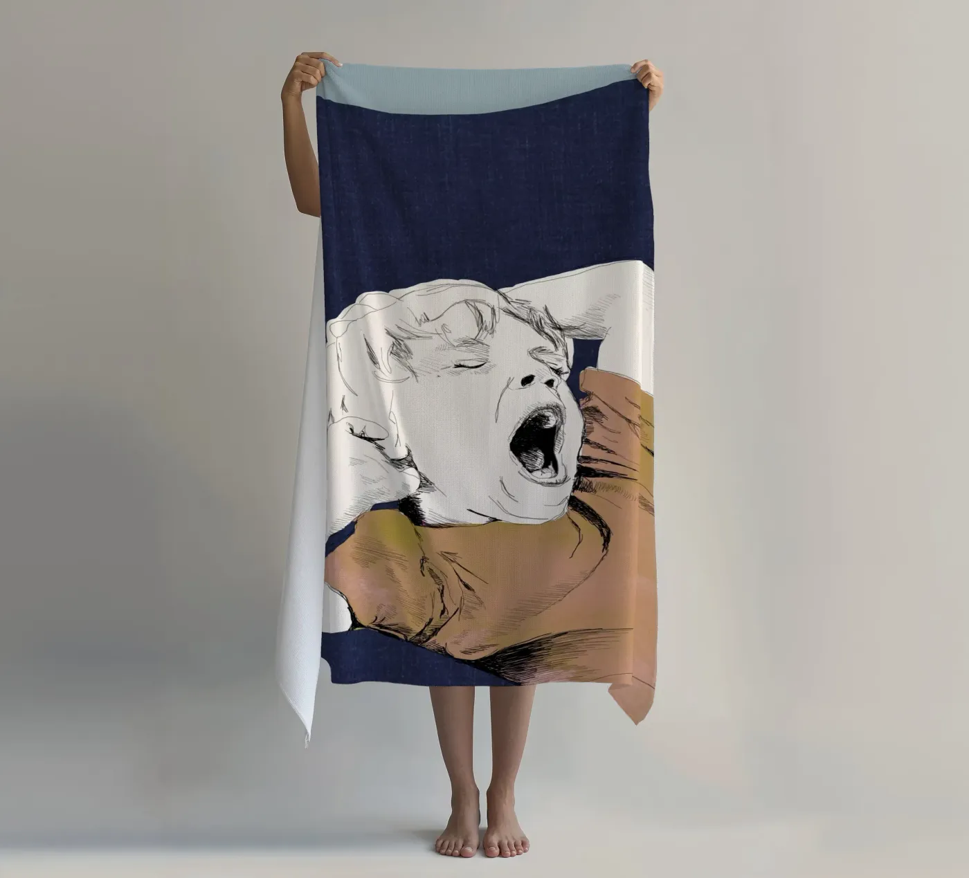 Baille telo mare da La Belette Rose