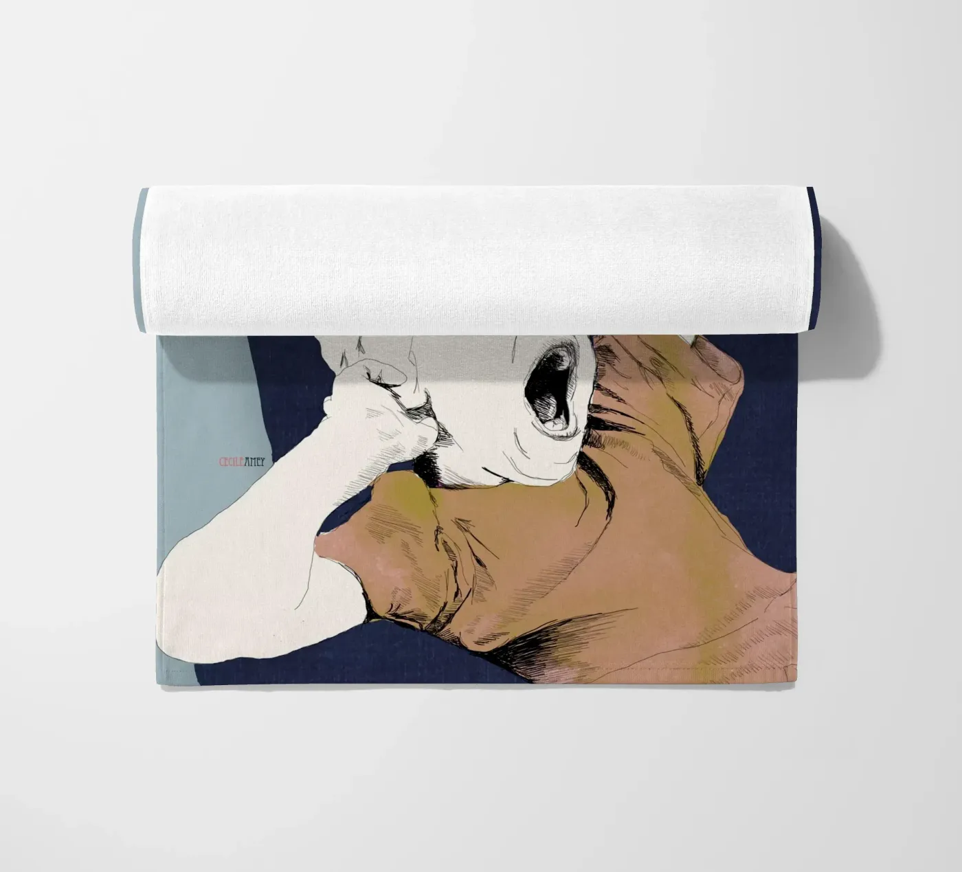 Baille telo mare da La Belette Rose