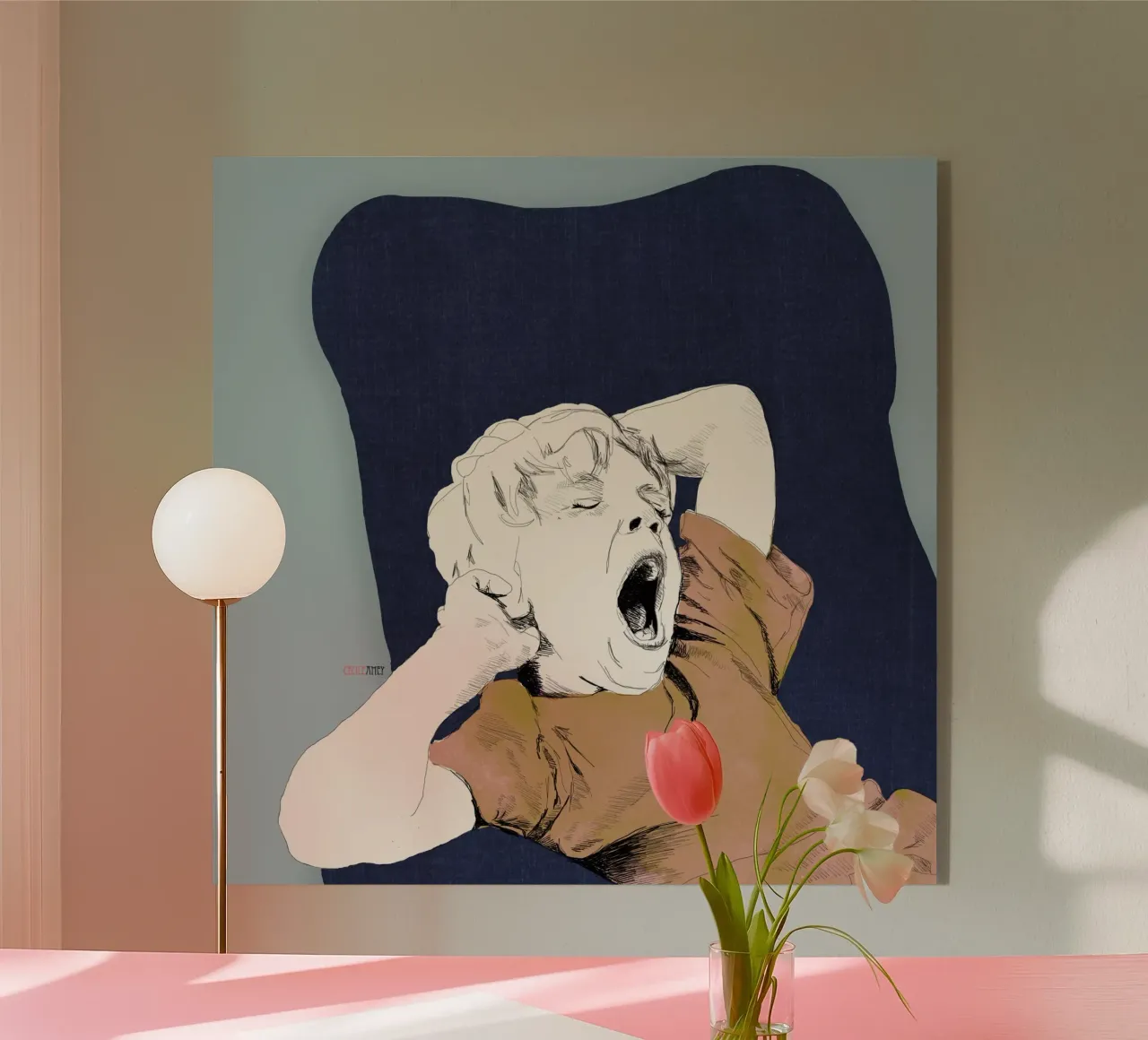 Baille plexiglass da La Belette Rose