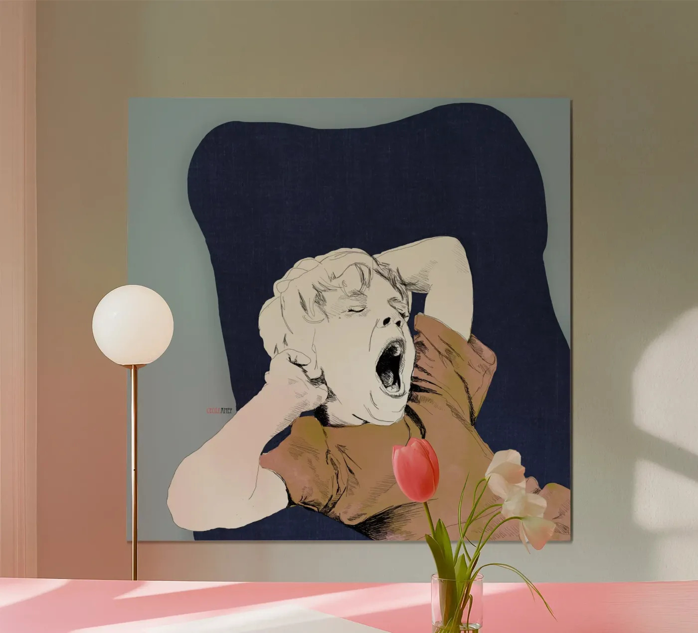 Baille poster da La Belette Rose