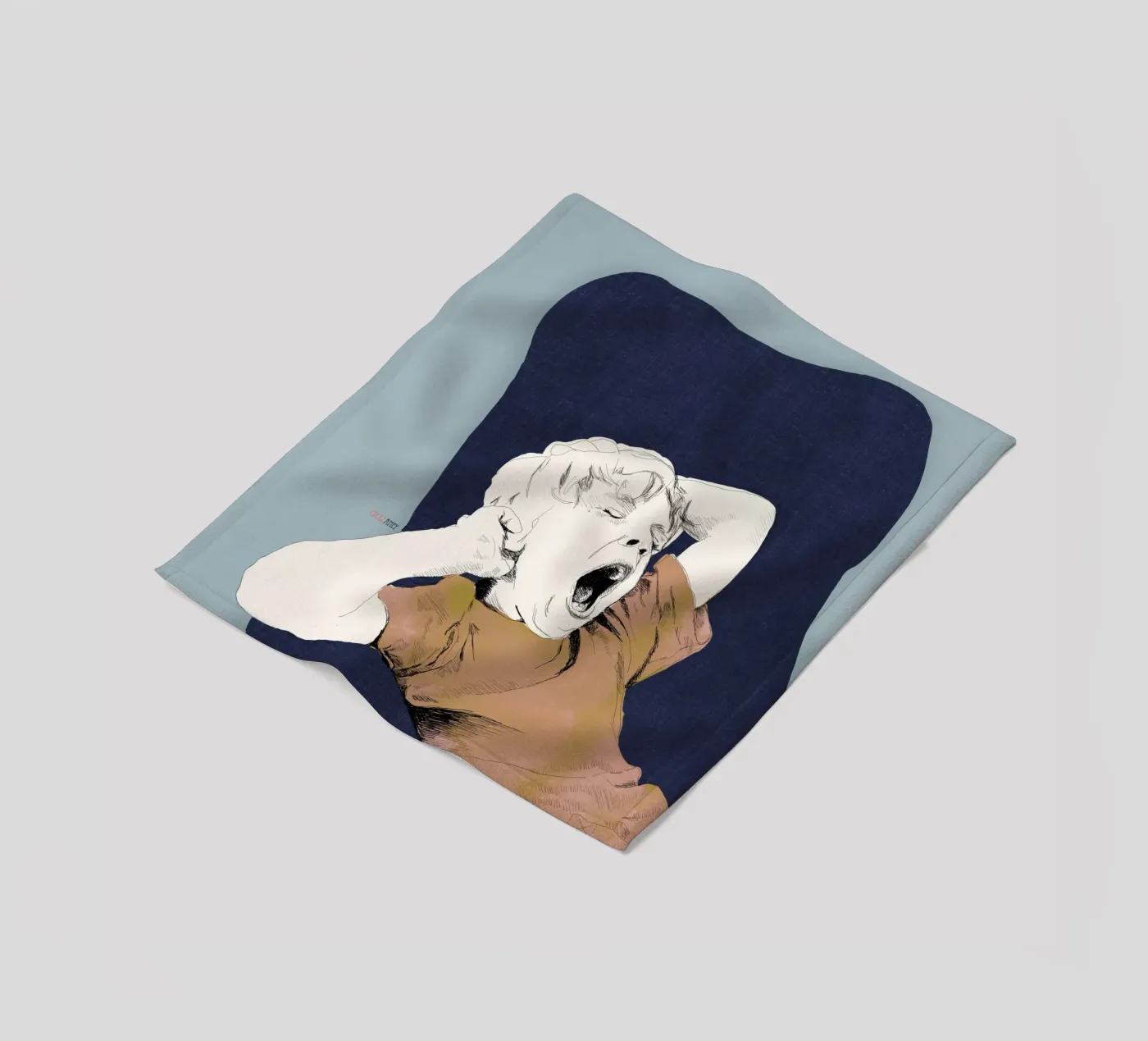 Baille fleecedeken van La Belette Rose