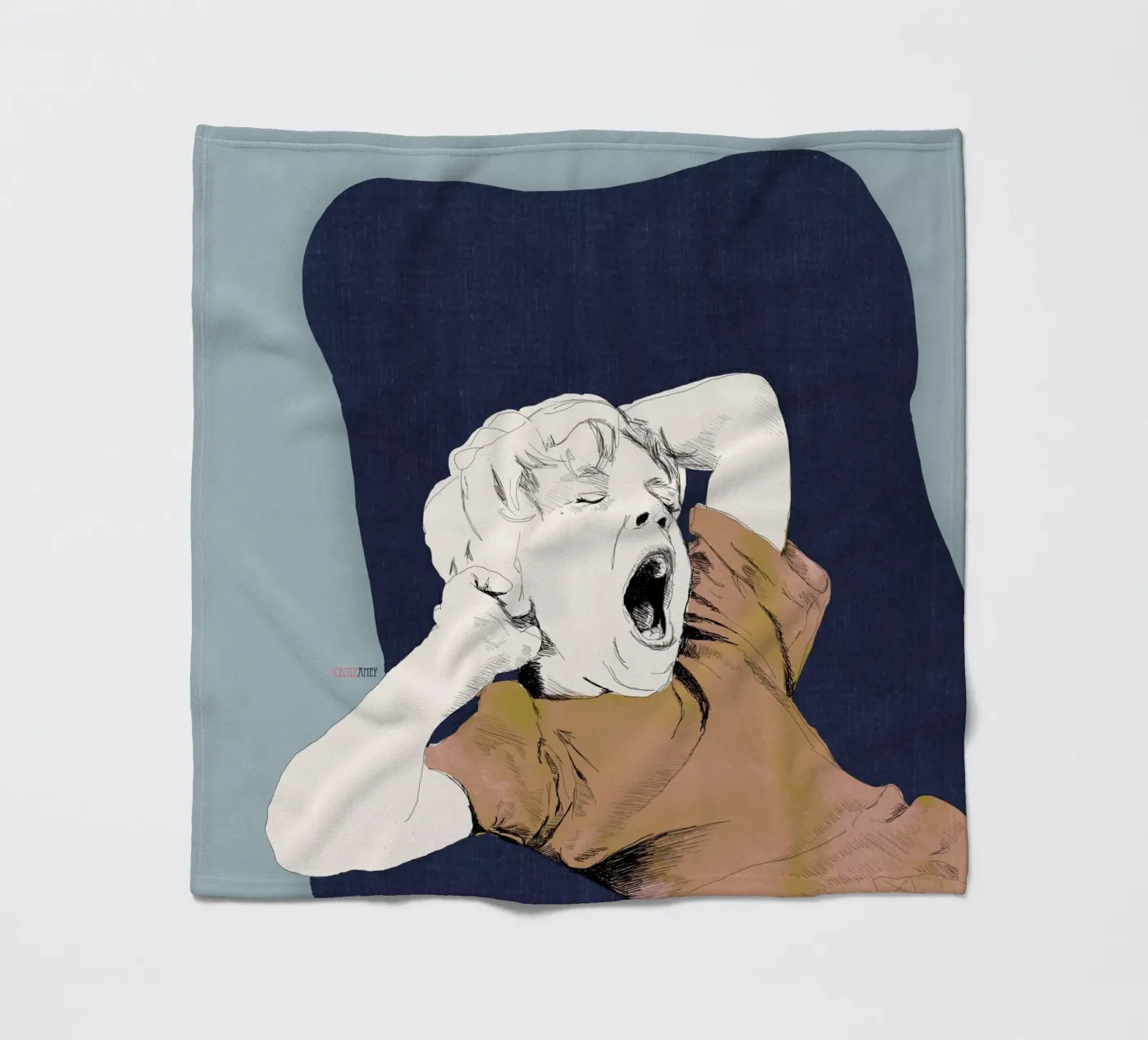 Baille fleecedeken van La Belette Rose