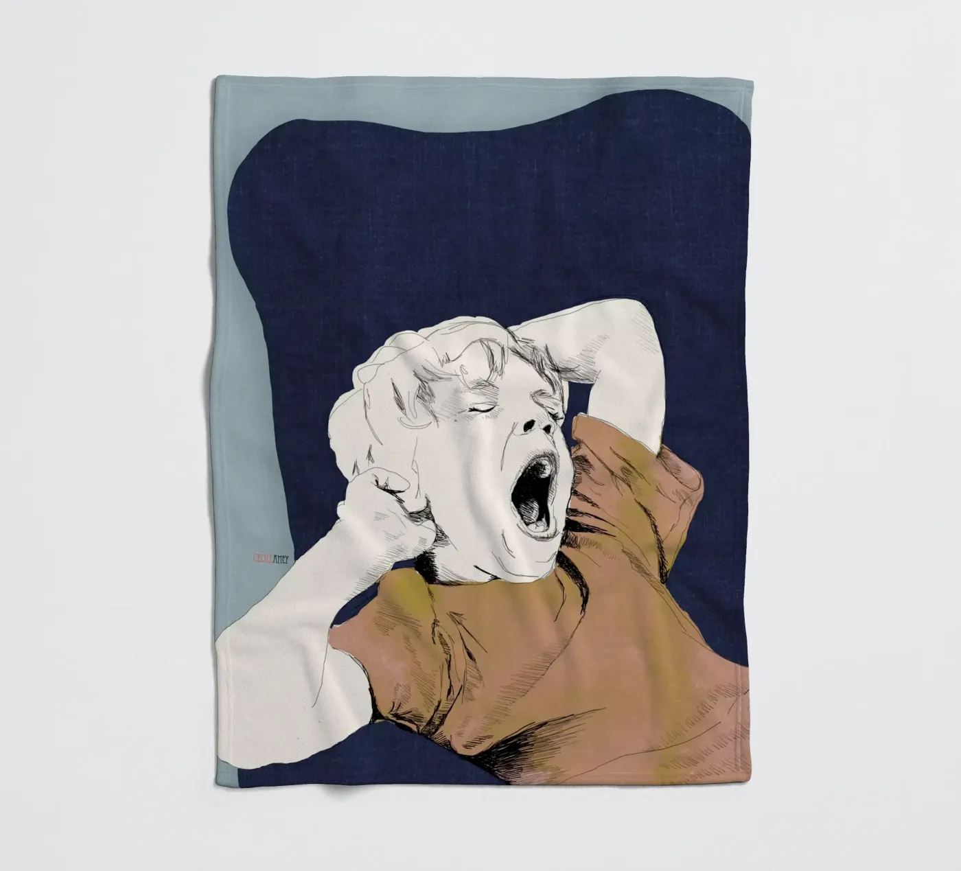 Baille fleecedeken van La Belette Rose