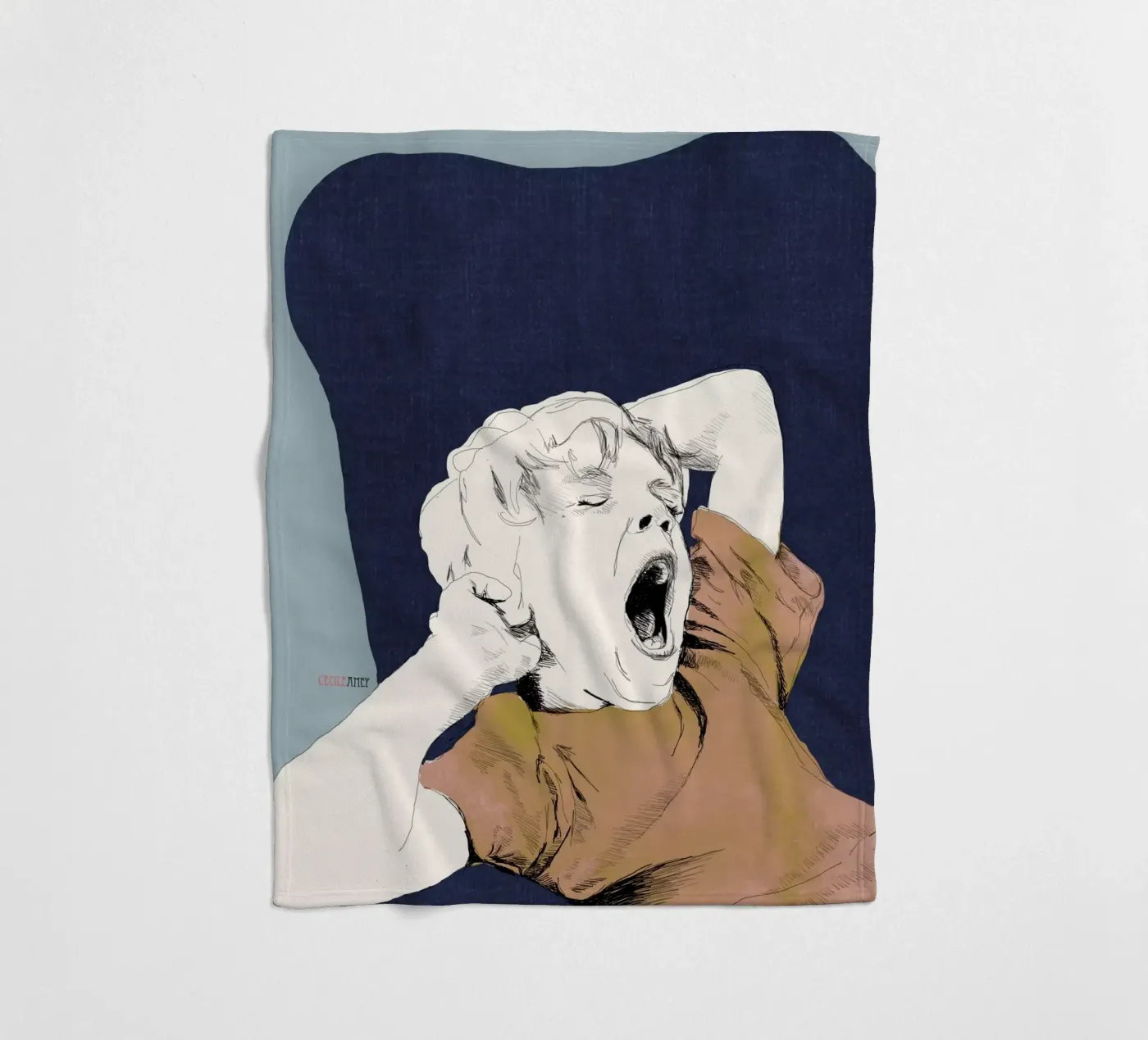 Baille fleecedeken van La Belette Rose