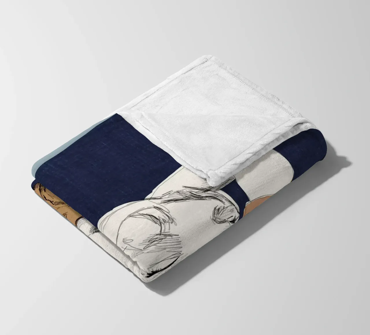Baille coperta in pile da La Belette Rose