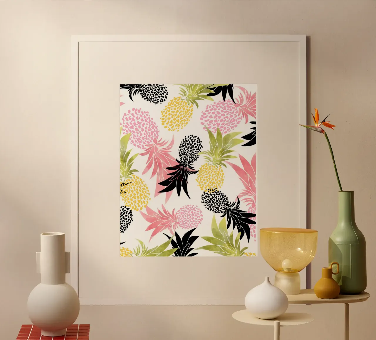 Pineapples poster by 83oranges.com