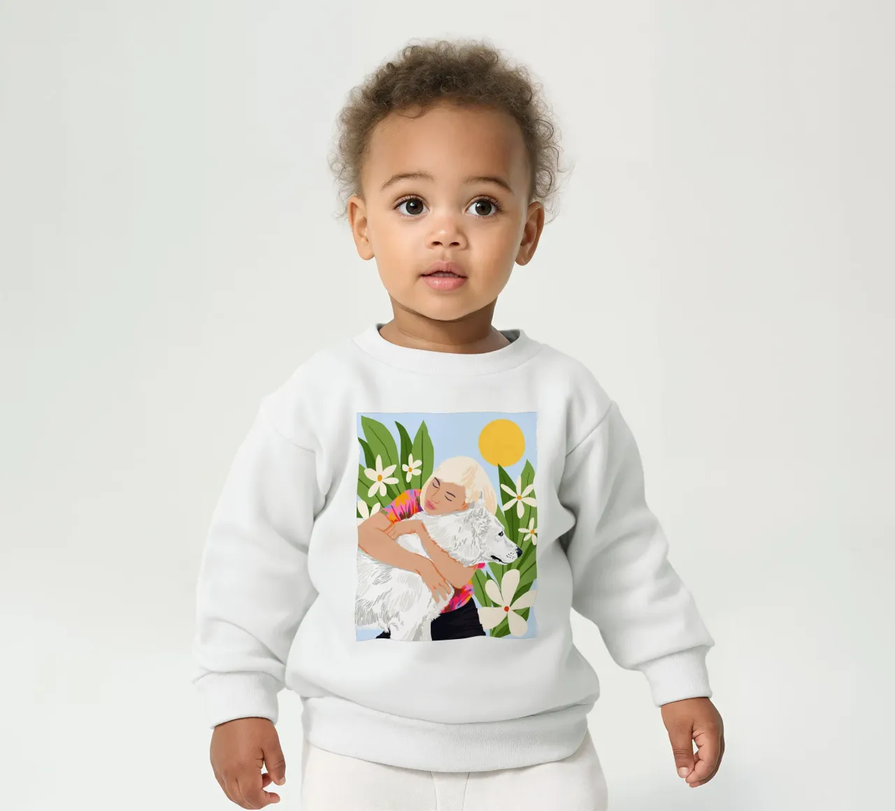 Tutto ciò che serve è amore e un cane felpa neonato da 83oranges