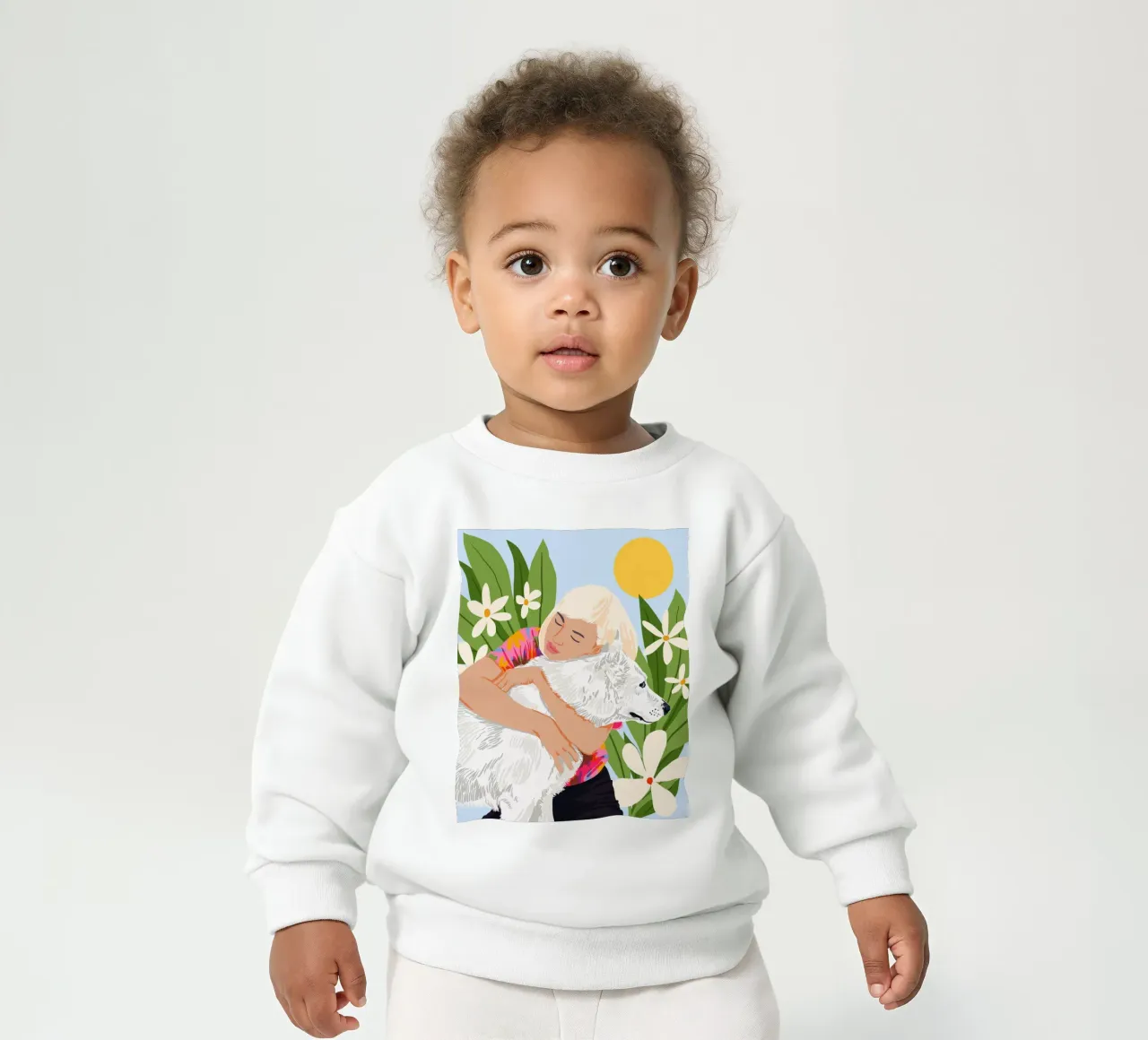 Tutto ciò che serve è amore e un cane felpa neonato da 83oranges