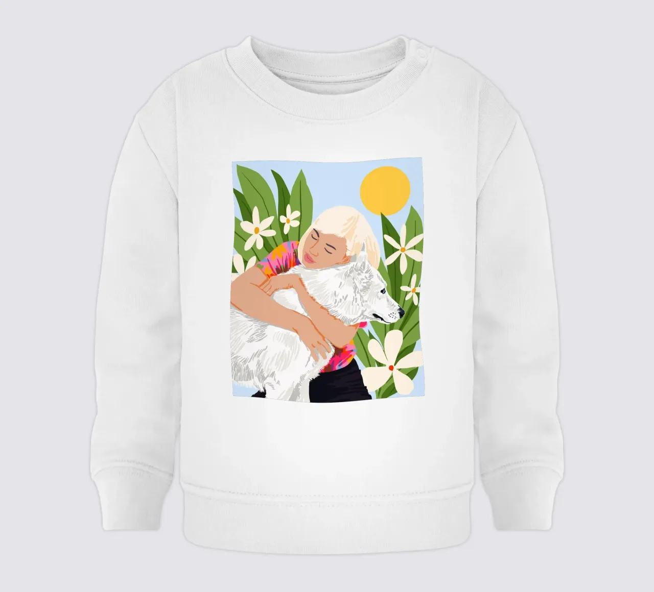 Tutto ciò che serve è amore e un cane felpa neonato da 83oranges