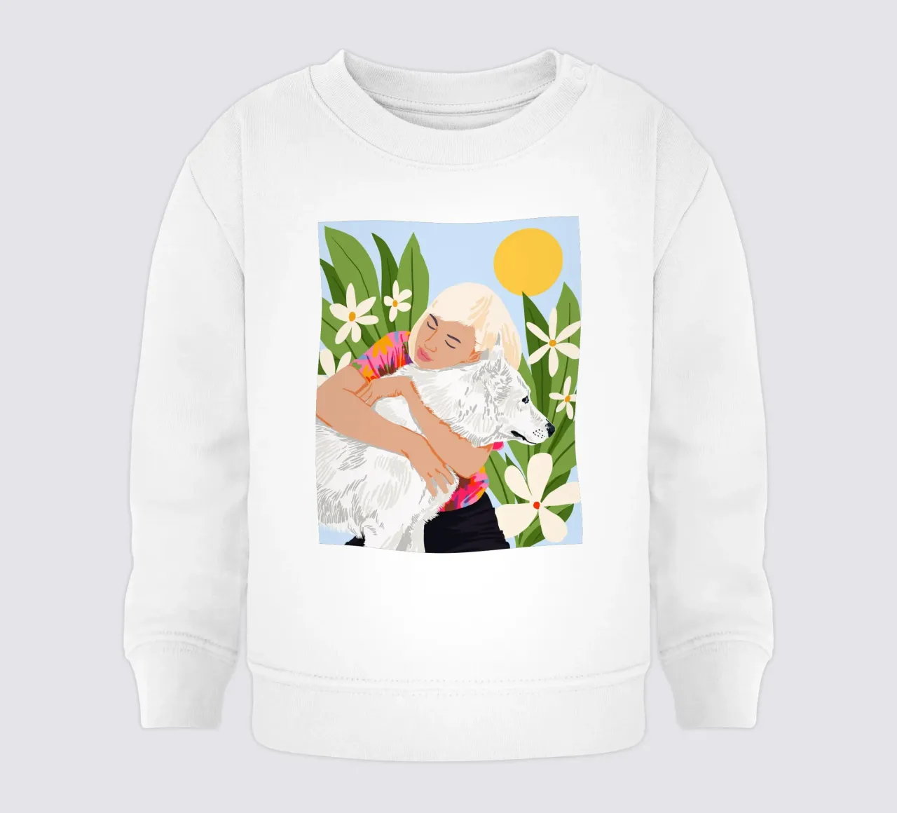 Tutto ciò che serve è amore e un cane felpa neonato da 83oranges