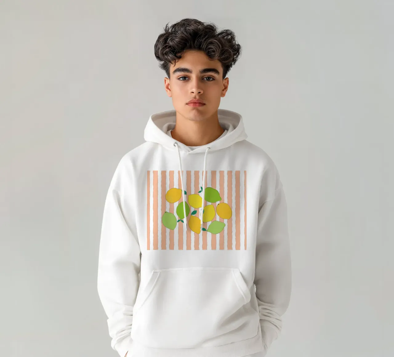Folla di agrumi felpa con cappuccio da Orara Studio