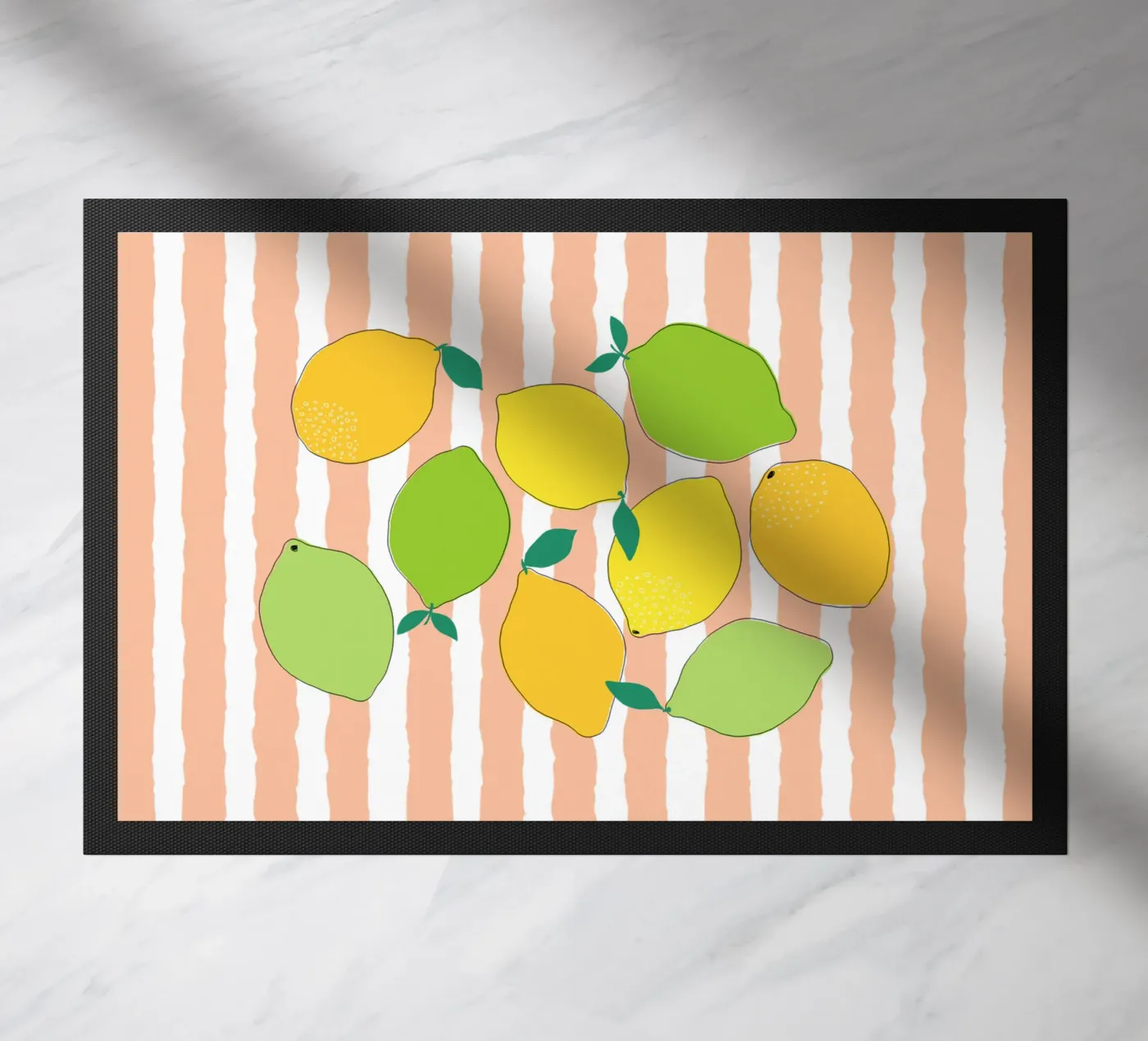 Citrus Crowd doormat by Orara Studio