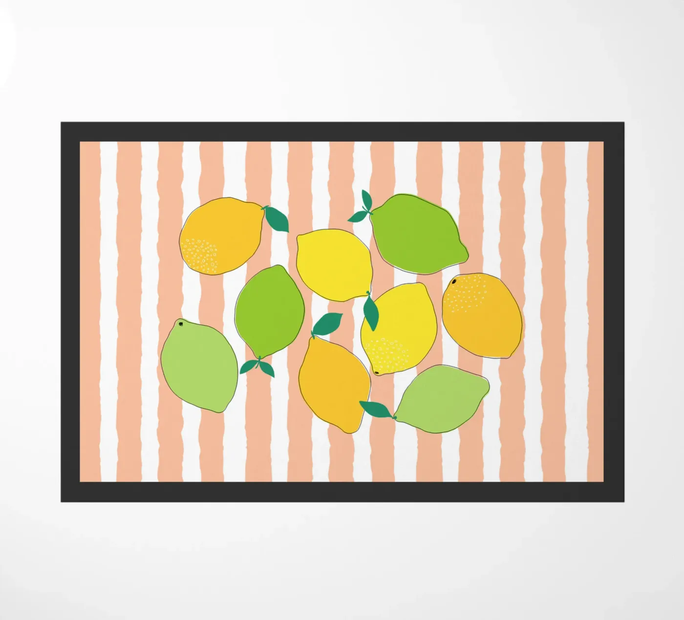 Citrus Crowd doormat by Orara Studio