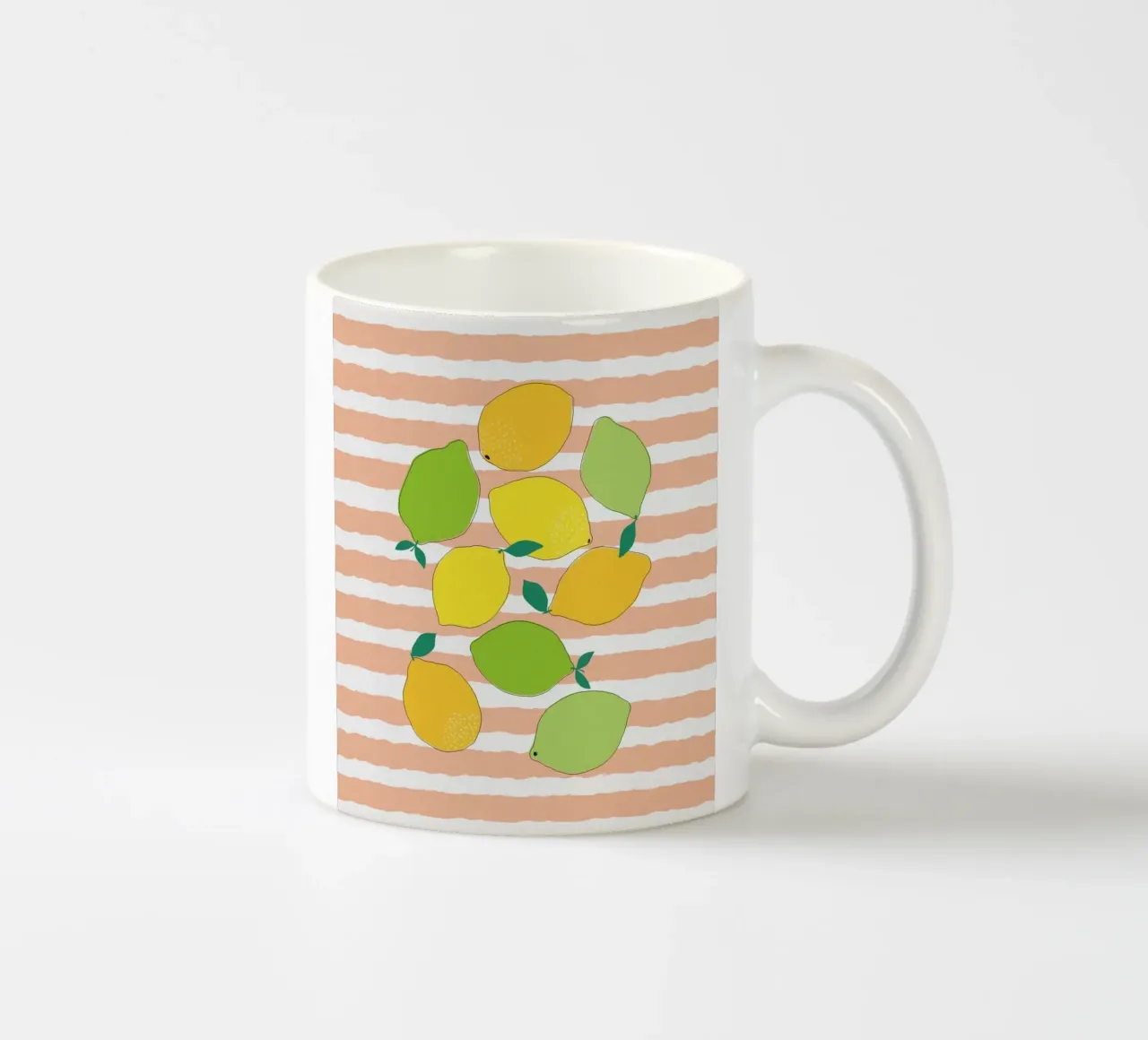 Foule d'agrumes mug en céramique de Orara Studio