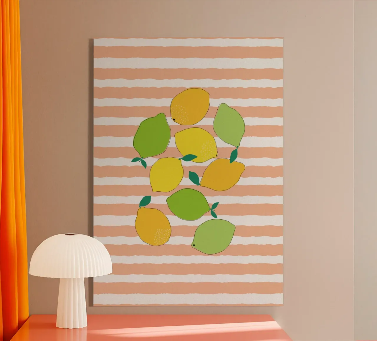 Citrus Crowd Acryl-Glas von Orara Studio