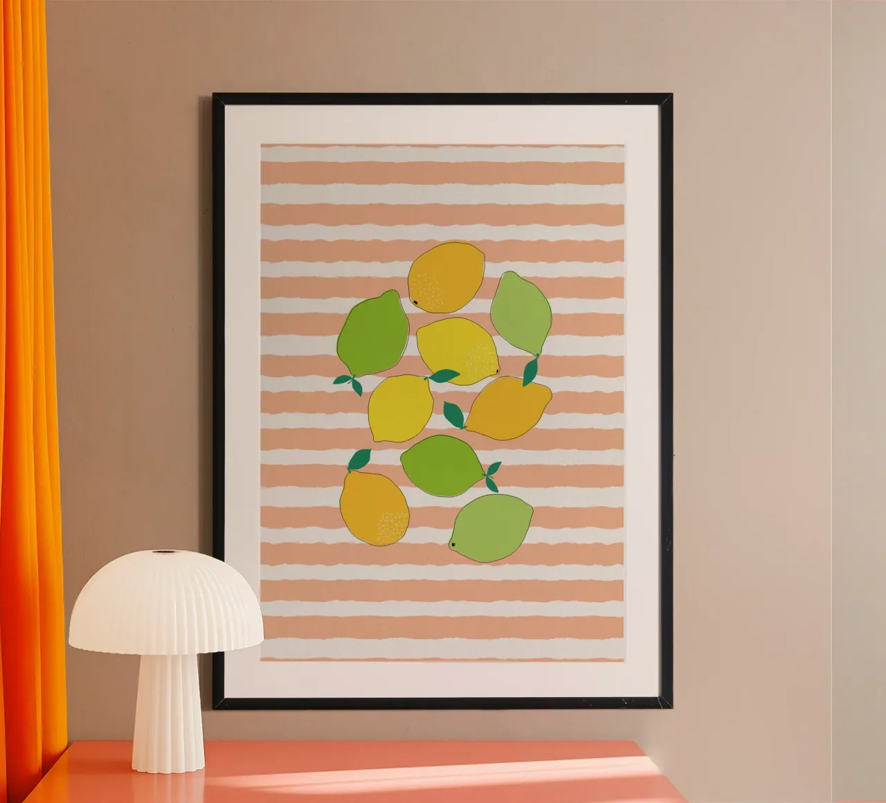 Citrus Crowd Hahnemühle von Orara Studio