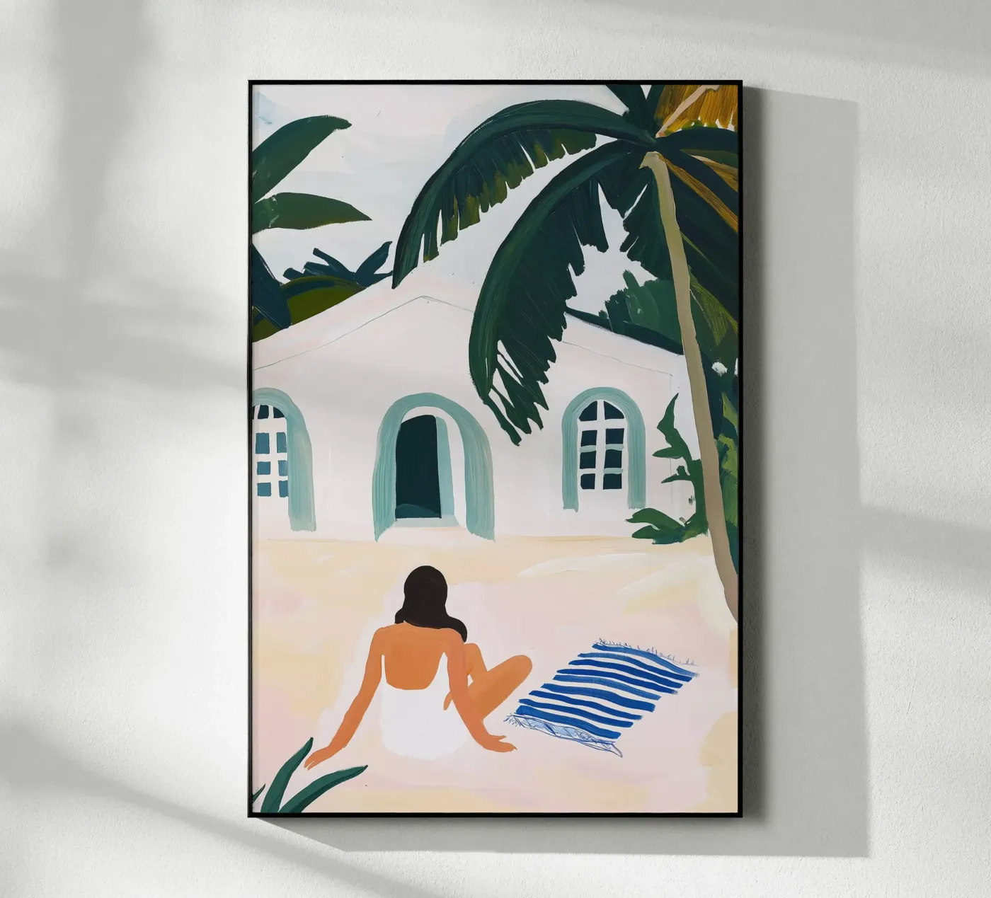 Beachside Retreat plexiglass da BALIKA HOMES ART