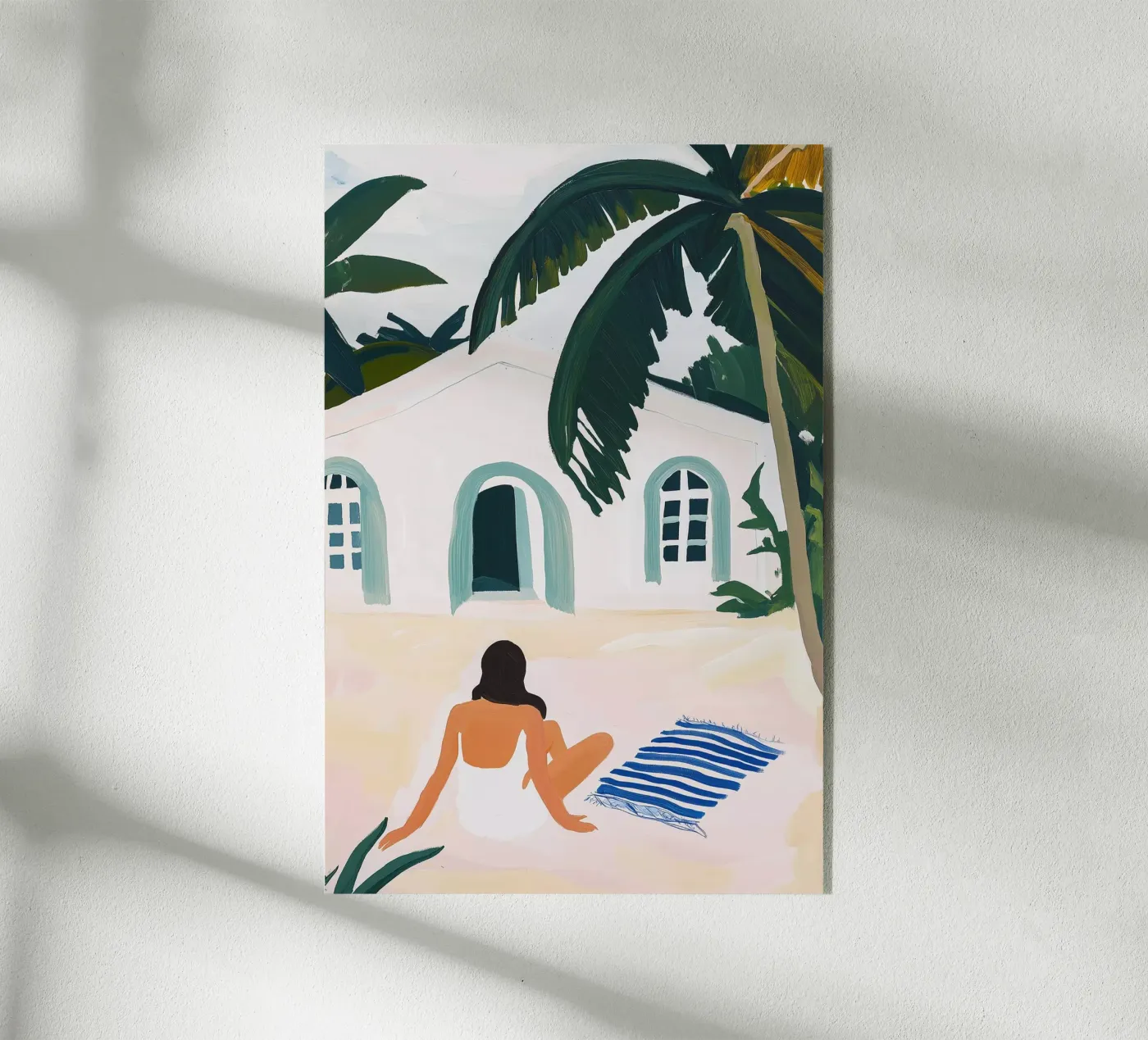 Beachside Retreat plexiglass da BALIKA HOMES ART