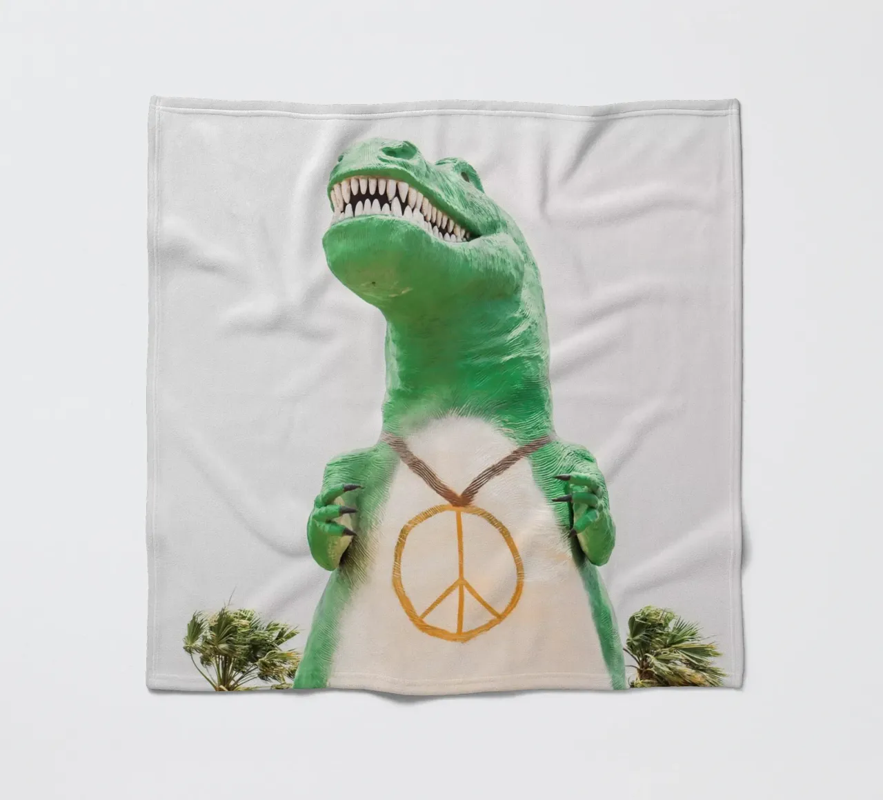 Cabazon Dinosaur T-Rex coperta in pile da patiphotography