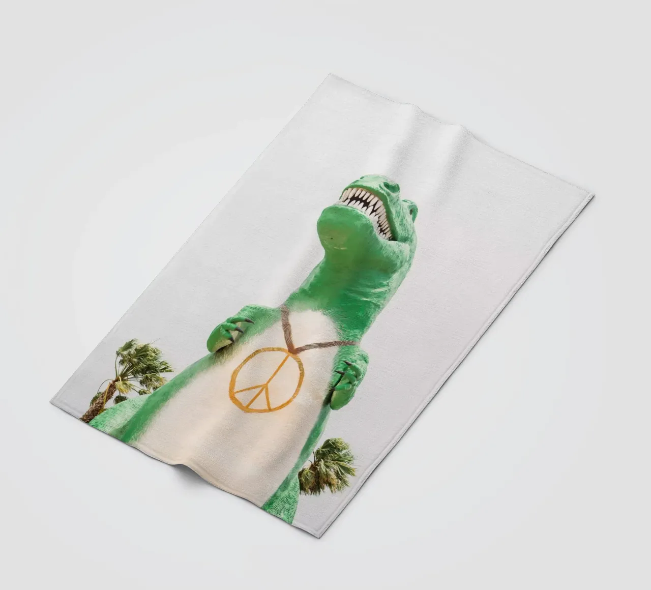 Cabazon Dinosaur T-Rex coperta in pile da patiphotography