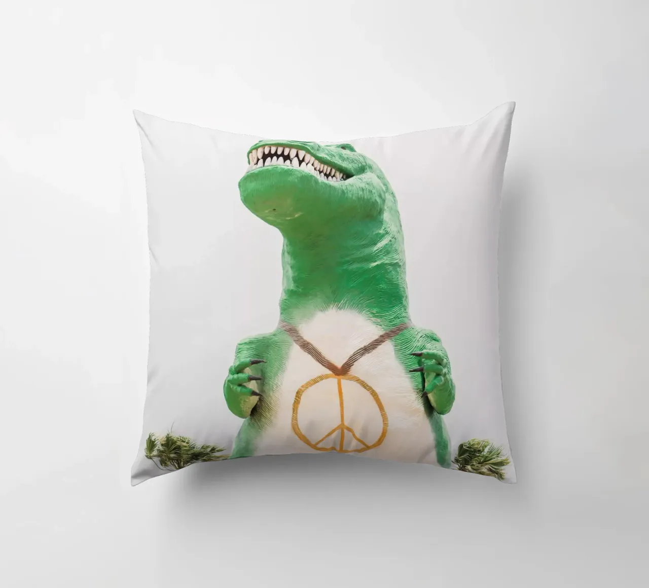 Cabazon Dinosaur T-Rex cuscino da patiphotography