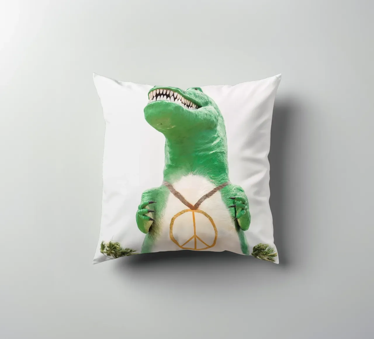 Cabazon Dinosaur T-Rex cuscino da patiphotography