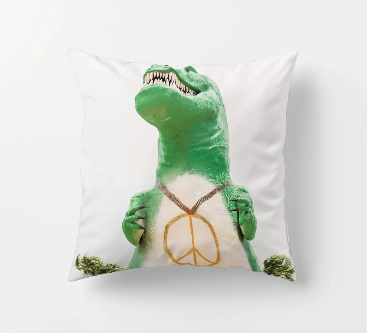 Cabazon Dinosaur T-Rex cuscino da patiphotography