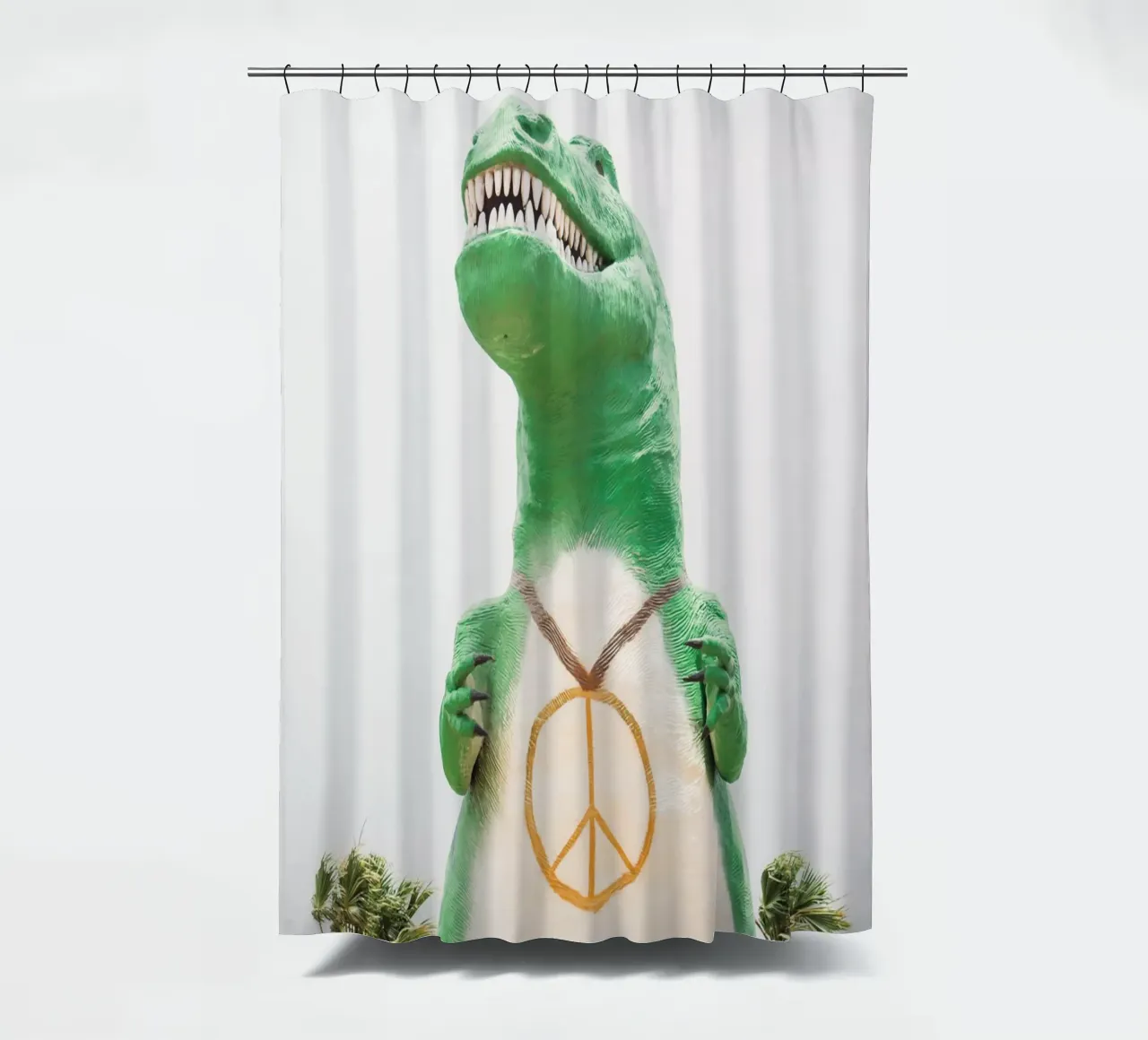 Cabazon Dinosaur T-Rex tenda da doccia da patiphotography