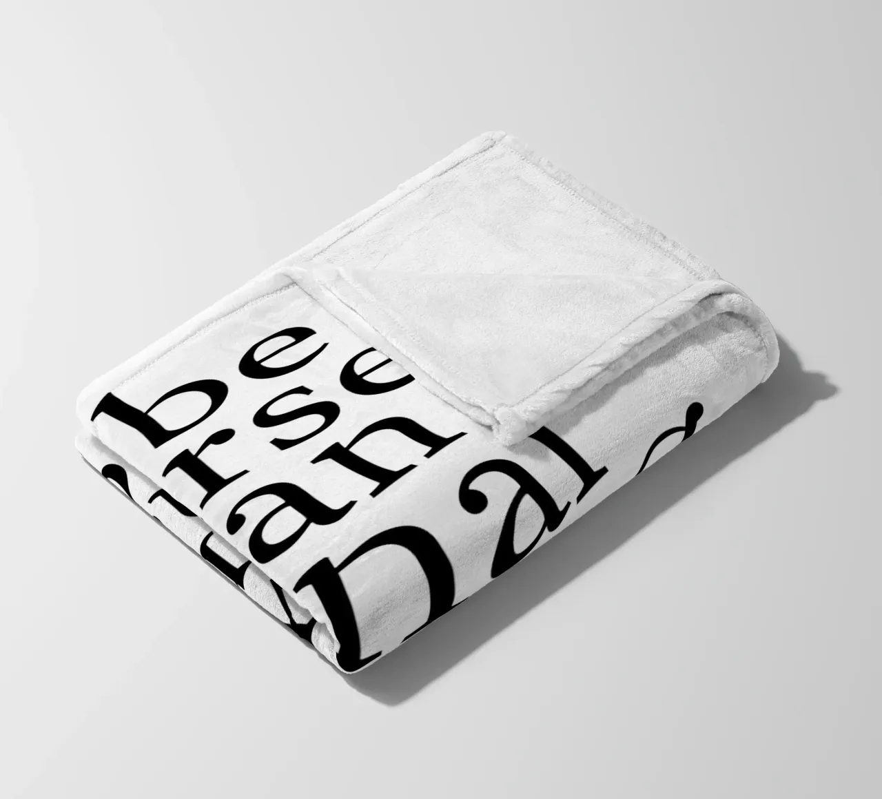 be yourself – an original is worth more than a copy coperta in pile da The True Type