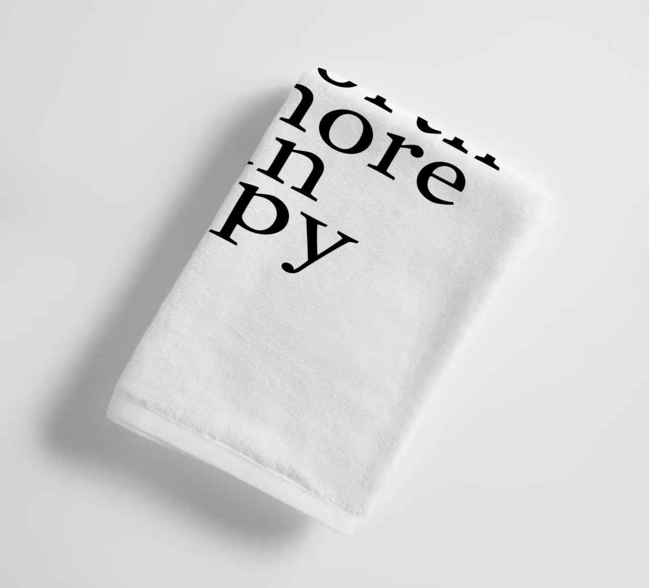 be yourself – an original is worth more than a copy asciugamano da bagno da The True Type