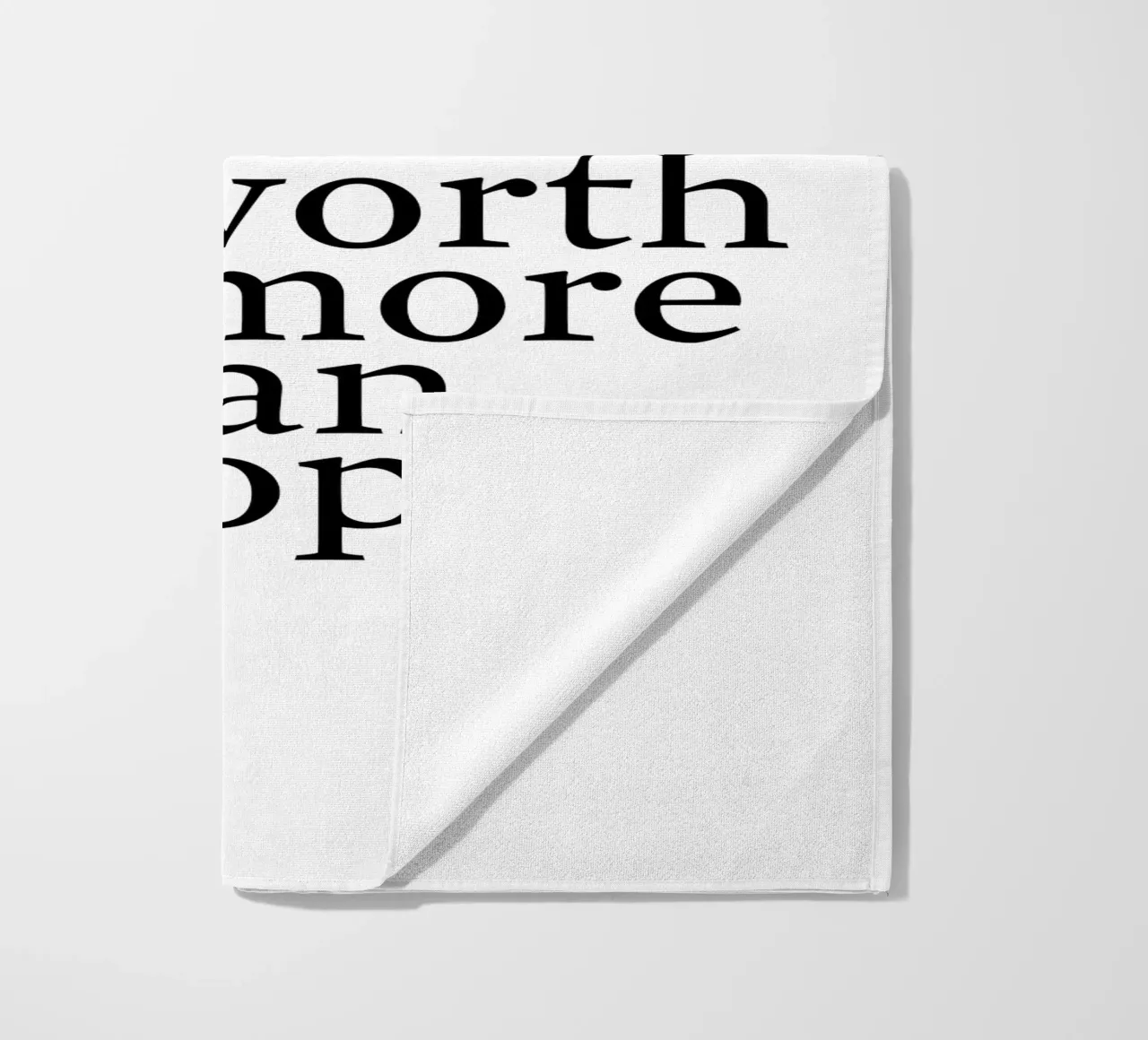 be yourself – an original is worth more than a copy telo mare da The True Type