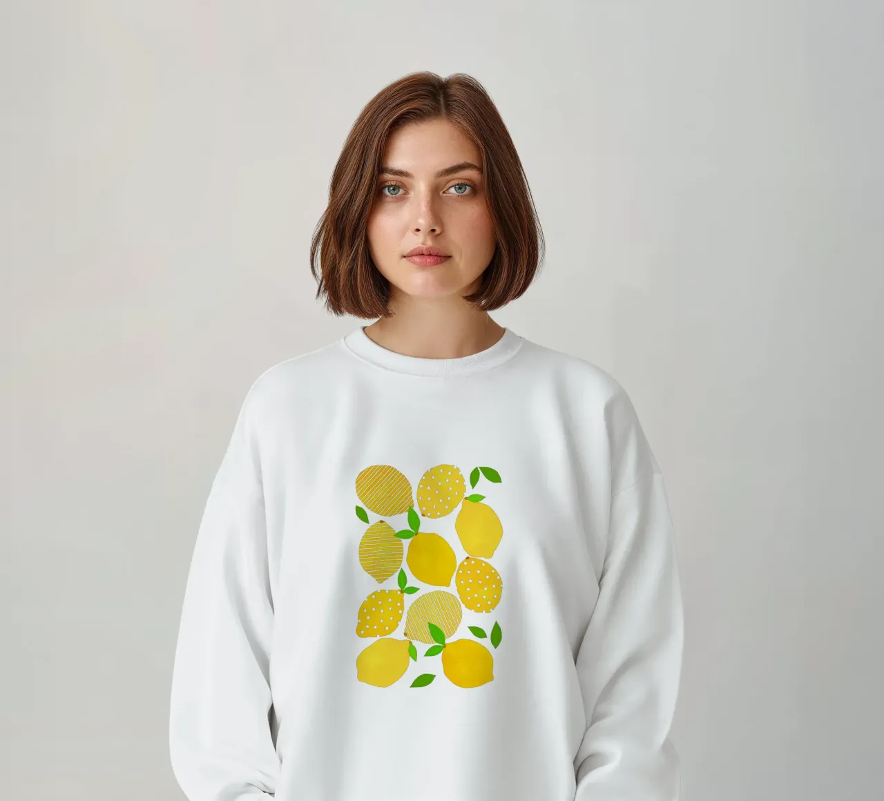 Folla di limoni felpa da Orara Studio